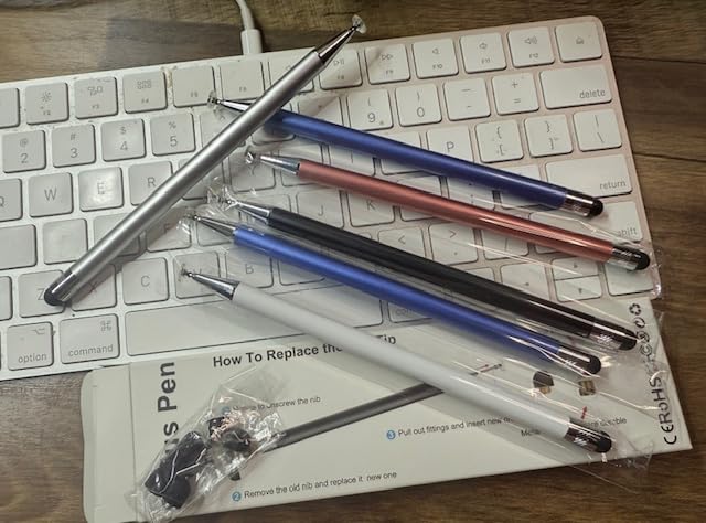 Digiroot 4 Pcs Stylus Pens for Touchscreen, High Sensitivity and Precision Ipad Stylus customer photo 2