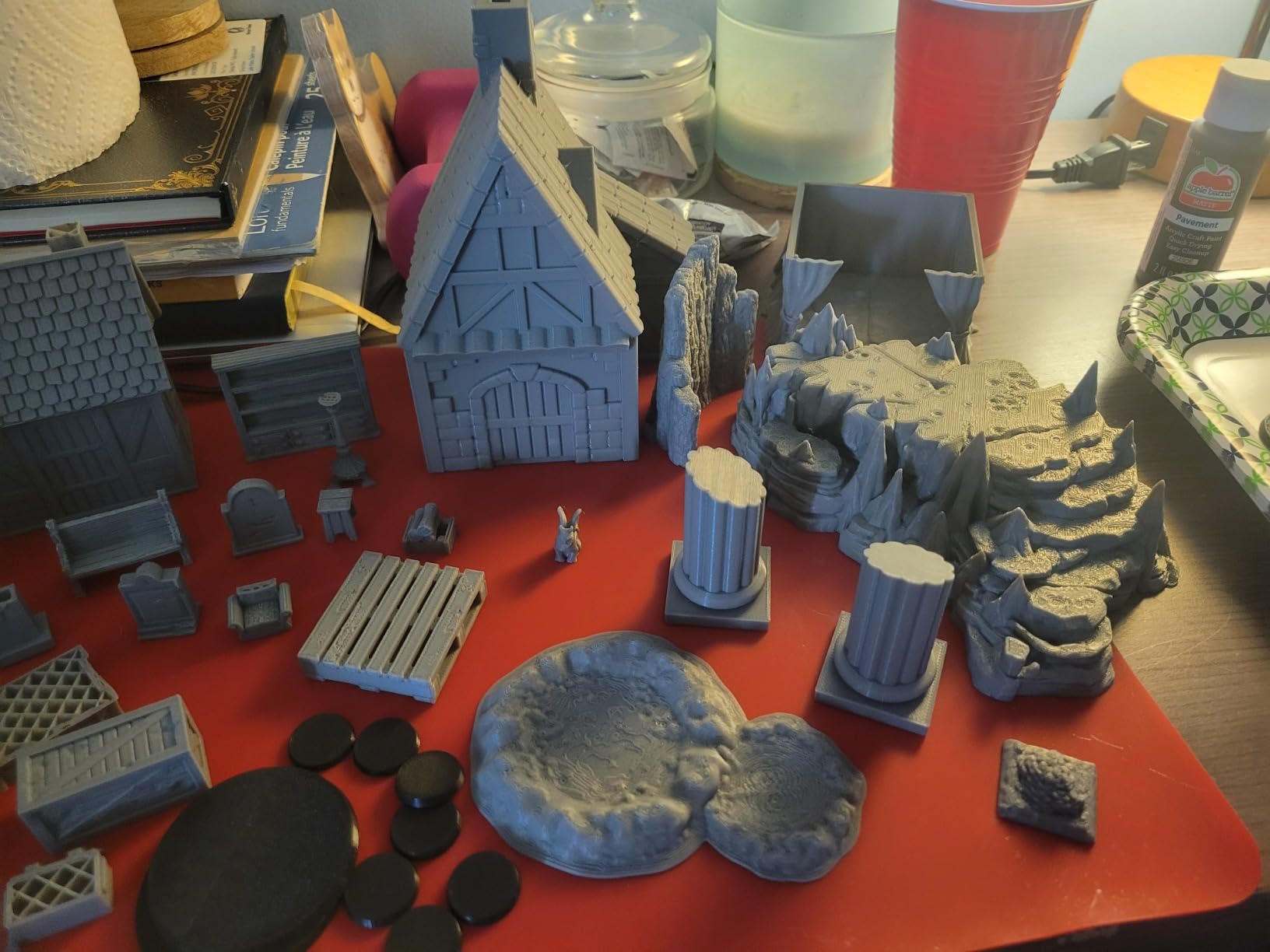EnderToys Terrain Value Box - DND Terrain - 28mm Scenery - 7x7x7 Inch Box - Random Assortment customer photo 2