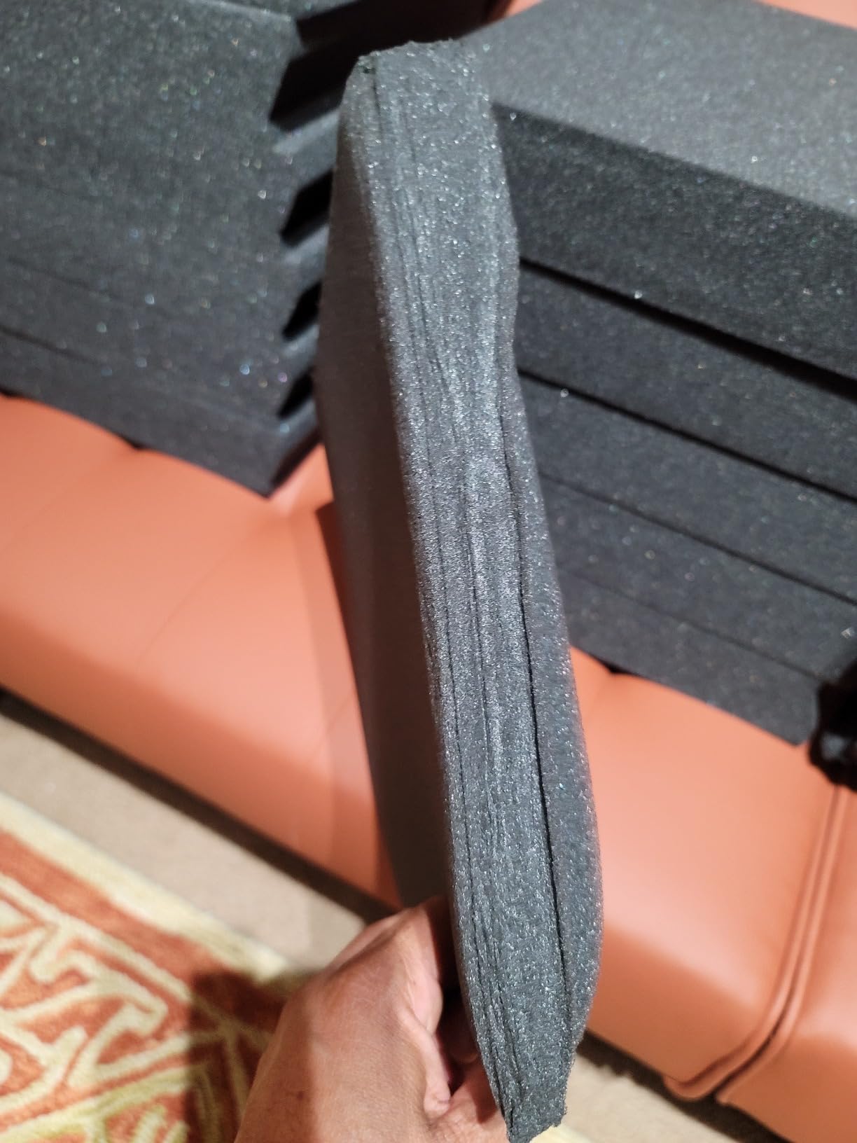 18 Pack Gray Acoustic Panels 12