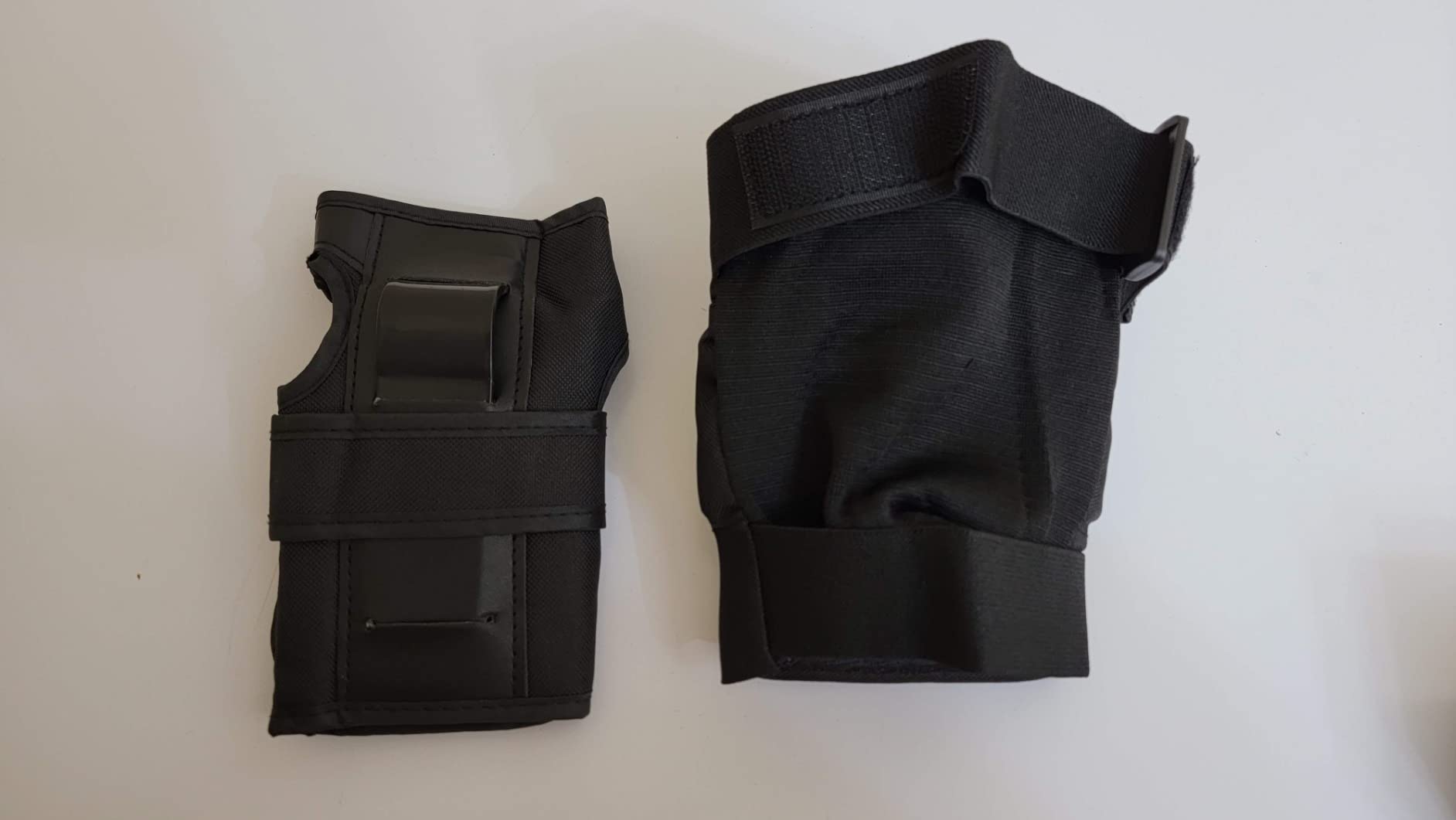 Adult/Kids Knee Pads Elbow Pads Wrist Guards 6 in 1 Protective Gear Set for Inline Roller Skating Skateboarding Scooter BMX etc. customer photo 2