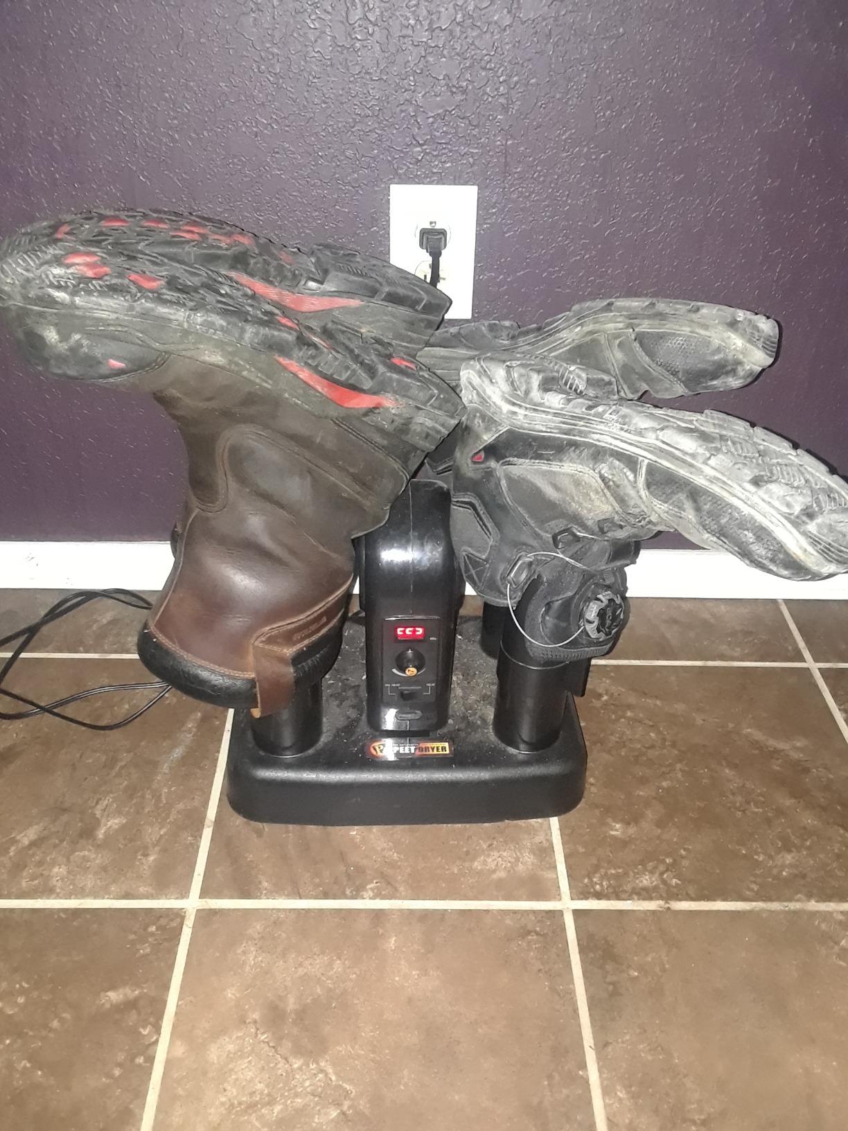 PEET Advantage Plus 4-Shoe Electric Dryer with Fan & Heat Settings, Made in USA customer photo 1