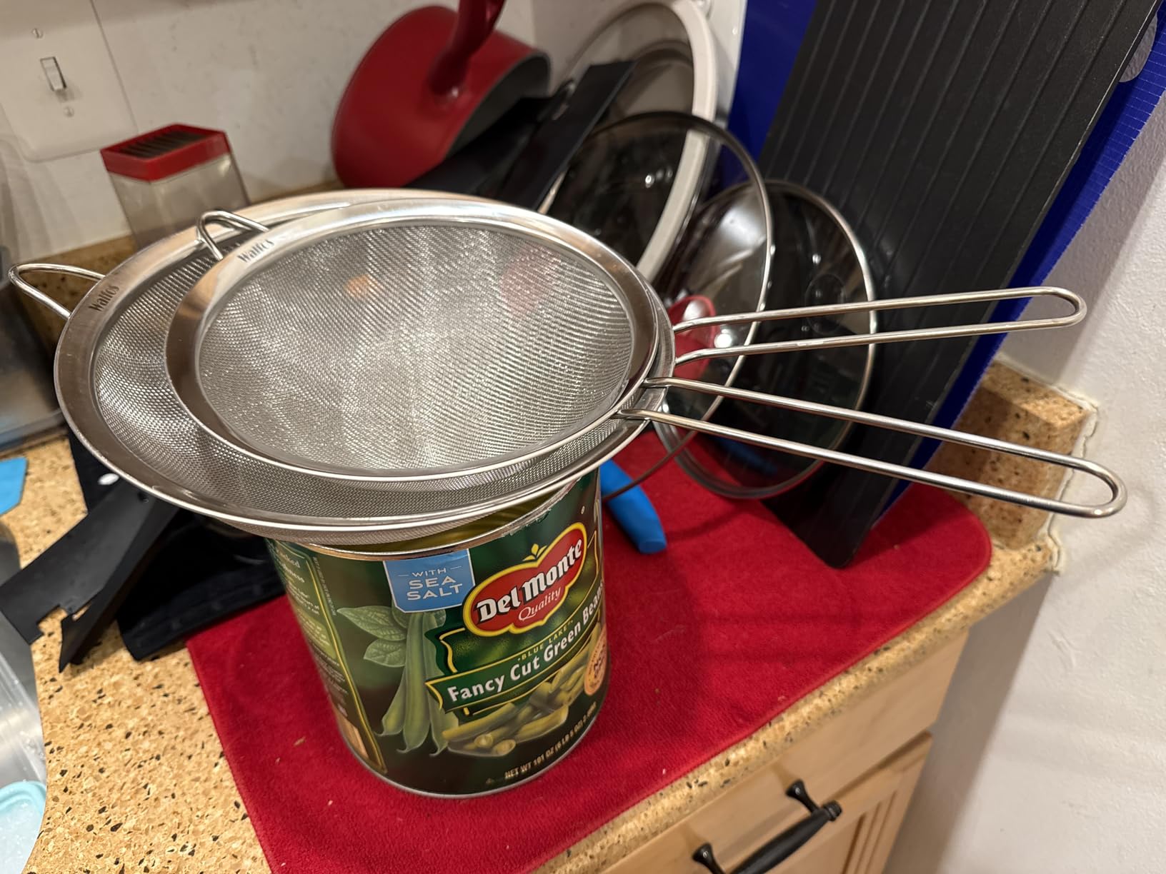 Walfos Large Fine Mesh Strainer 9.35