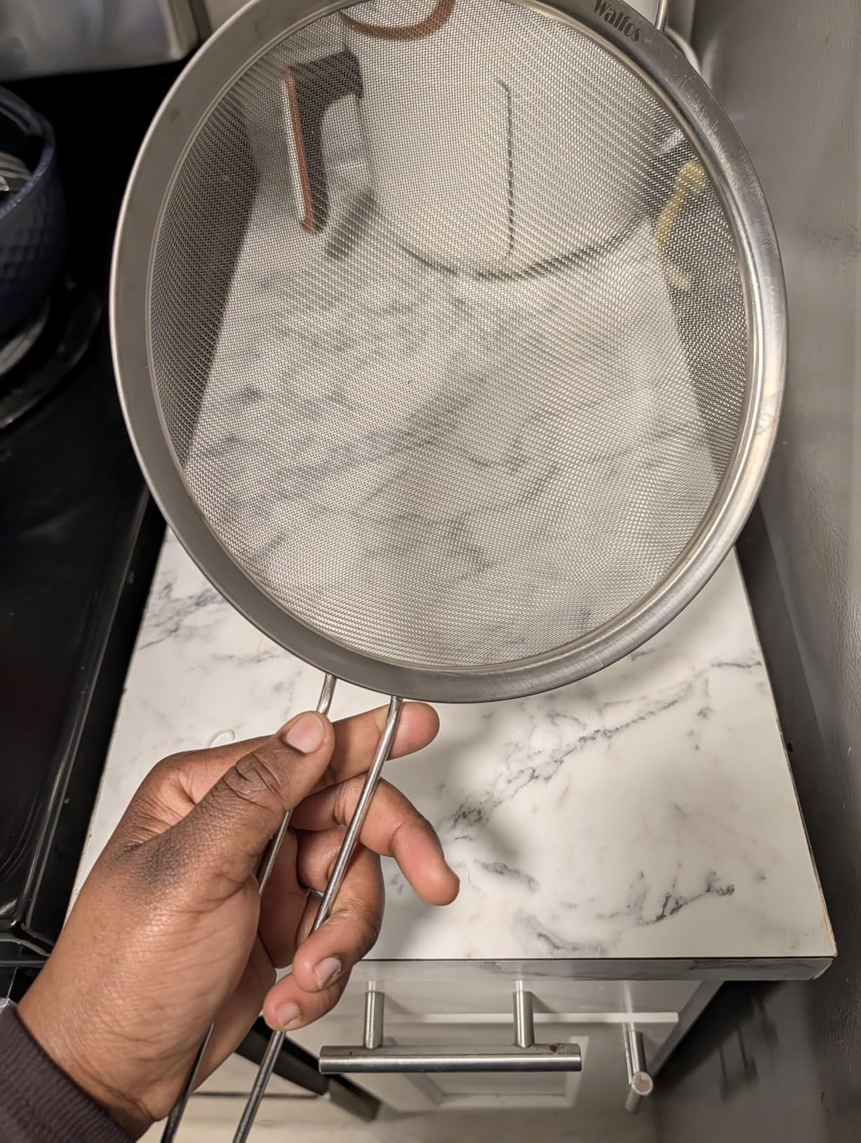 Walfos Large Fine Mesh Strainer 9.35