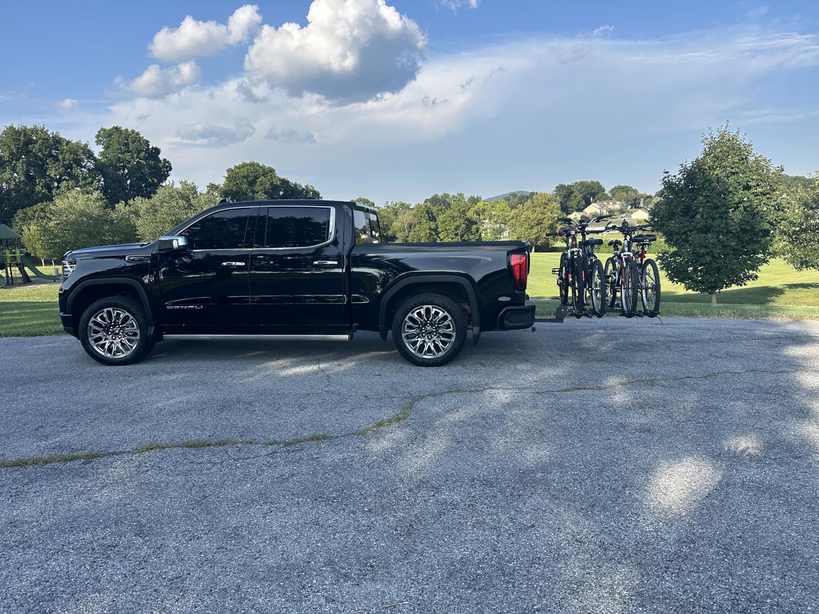 Young Bike Rack Hitch for Car - 200LB 2-Bike Rack Hitch Mount Platform Style Hitch Bike Rack, Smart Tilting & Easy Fold for Car SUV with 2 Inch Receiver, Bike Carrier Fits Up to 5-inch Fat Tire customer photo 2