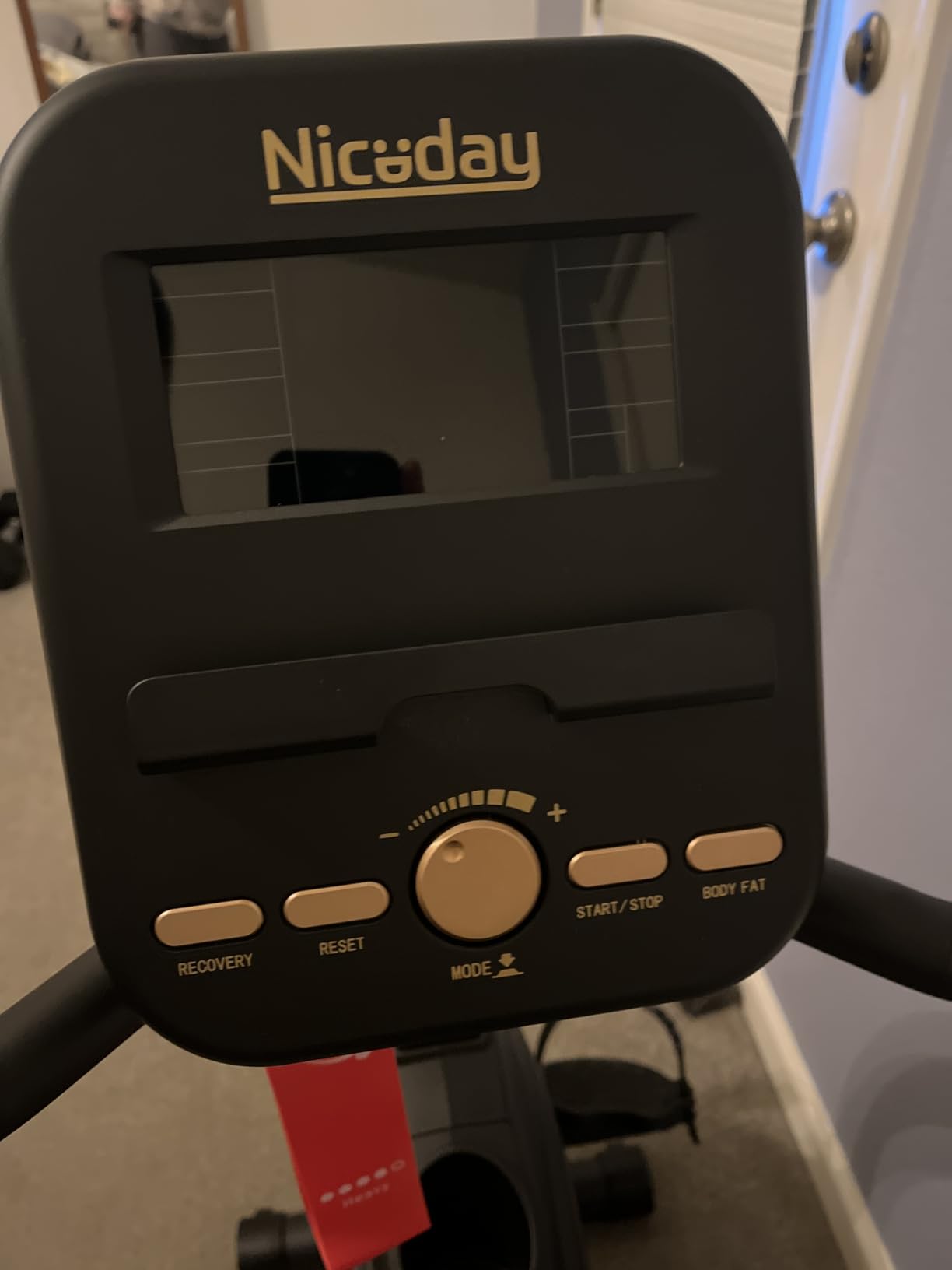 Niceday Recumbent Exercise Bike for Home Stationary Bike with APP Training | Recumbent Bike for Seniors Adults, Magnetic Recumbent Stationary Bike with Exclusive App, Heart Rate Handle, Adjustable Seat customer photo 1