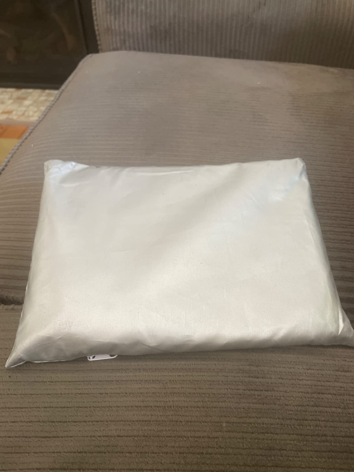 Boat Seat Cover Waterproof Captain Chair Cover Weather Resistant Pedestal Pontoon Captain Boat Bench Chair Seat Cover Helm Chair Protective Cover 25.5x25.5x47 customer photo 1