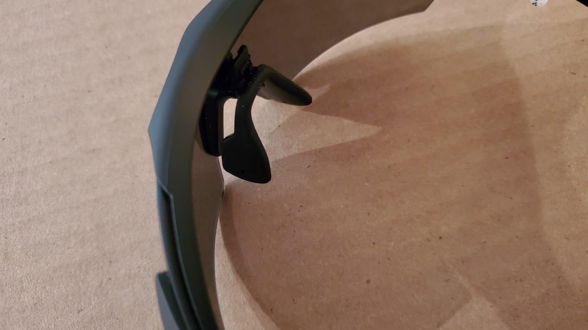 Wiley X Vapor Tactical Sunglasses with Communication Temples, ANSI Z87 Safety Glasses, UV Eye Protection for Shooting and Outdoor Matte Black Frames, Changeable Tinted and Clear Lenses Ballistic Rated customer photo 1