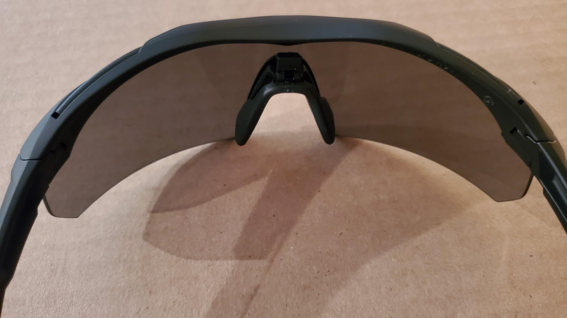 Wiley X Vapor Tactical Sunglasses with Communication Temples, ANSI Z87 Safety Glasses, UV Eye Protection for Shooting and Outdoor Matte Black Frames, Changeable Tinted and Clear Lenses Ballistic Rated customer photo 3