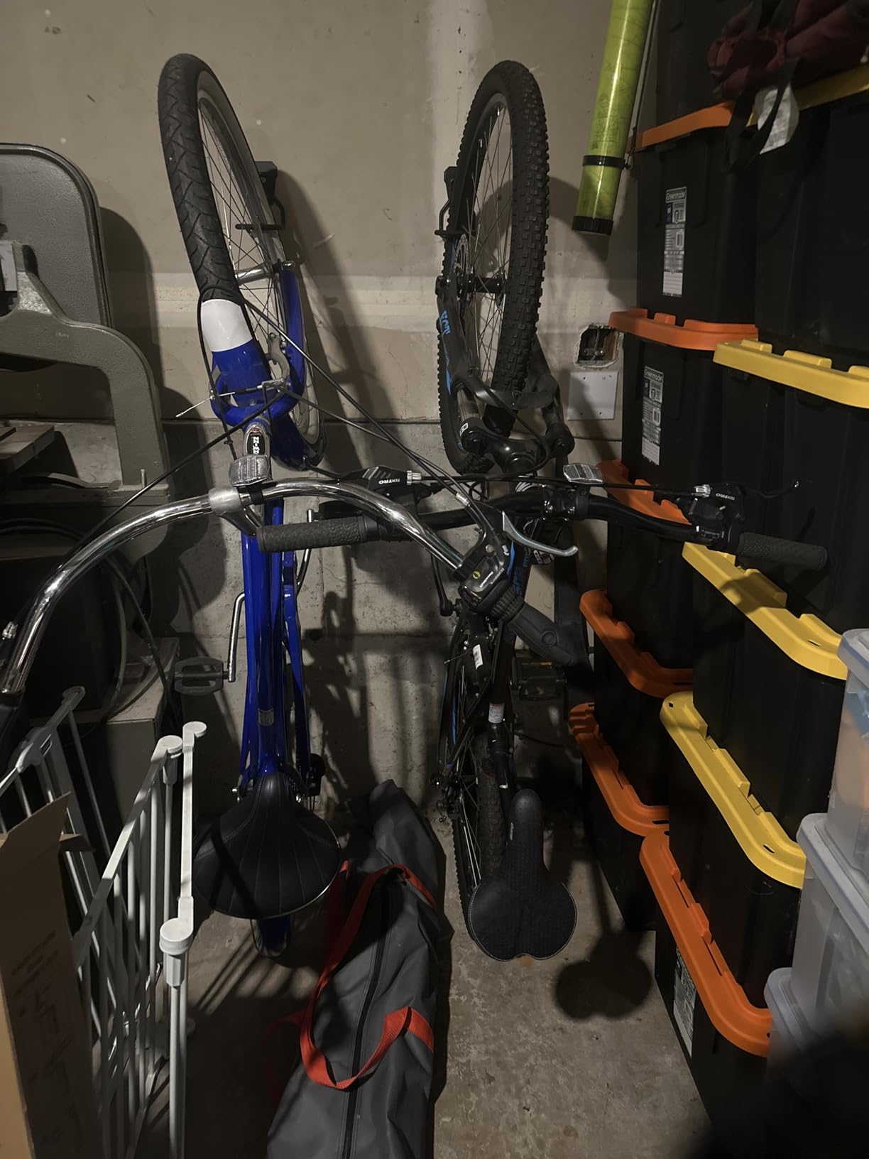 Housolution Bike Wall Mount with Fixed Hook, [4 Pack] Heavy Duty Bike Storage Rack, Bike Rack Vertical Stand for Garage - Easily Hang/Detach - with Screws Iron Bike Hanger Brackets customer photo 2