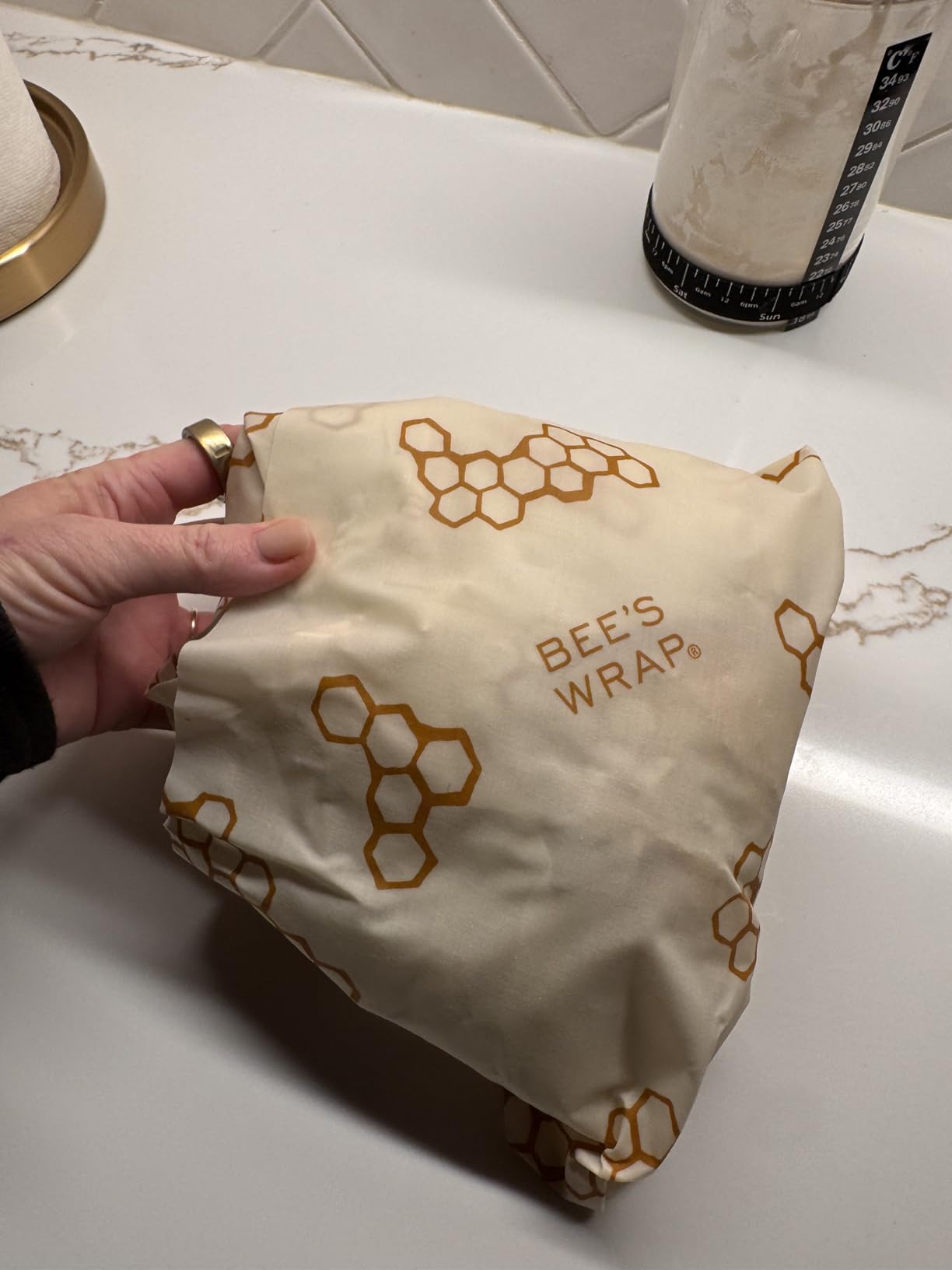 Bee's Wrap Vegan Beeswax Wraps for Food - Cut to Size 14x52