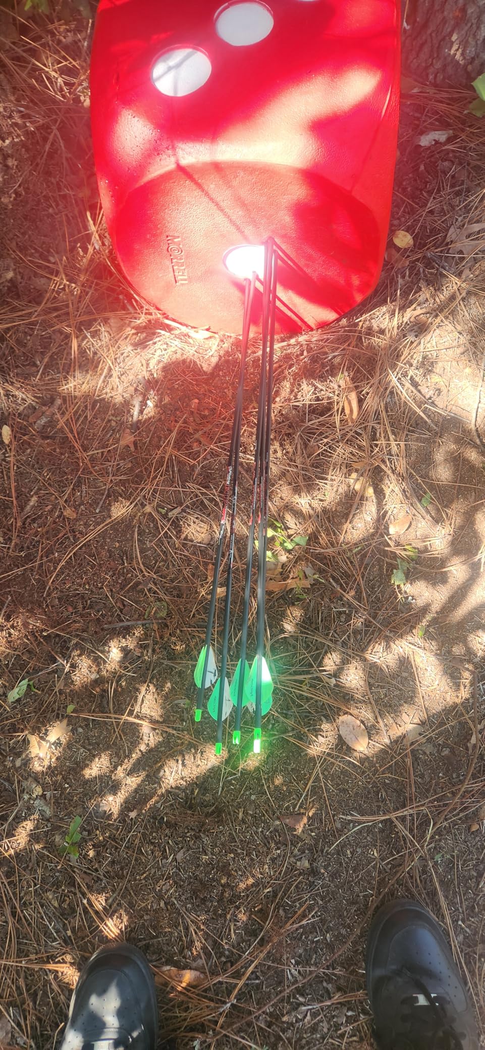 Morrell High Roller Foam Archery Target, 6-Sided Cube with 21 Bullseyes customer photo 1