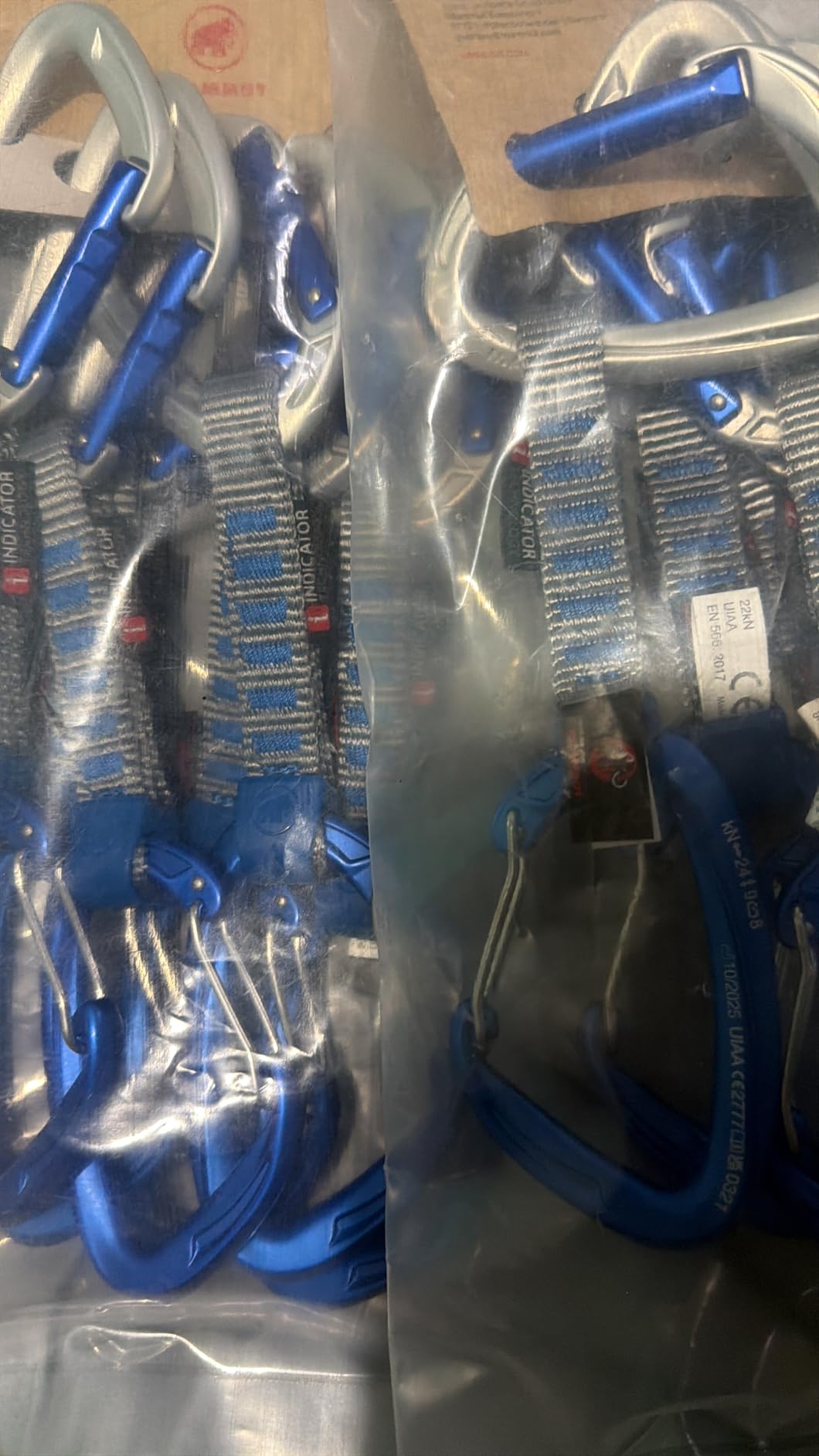 Mammut Crag Keylock Wire Indicator 6-Pack Quickdraws customer photo 1