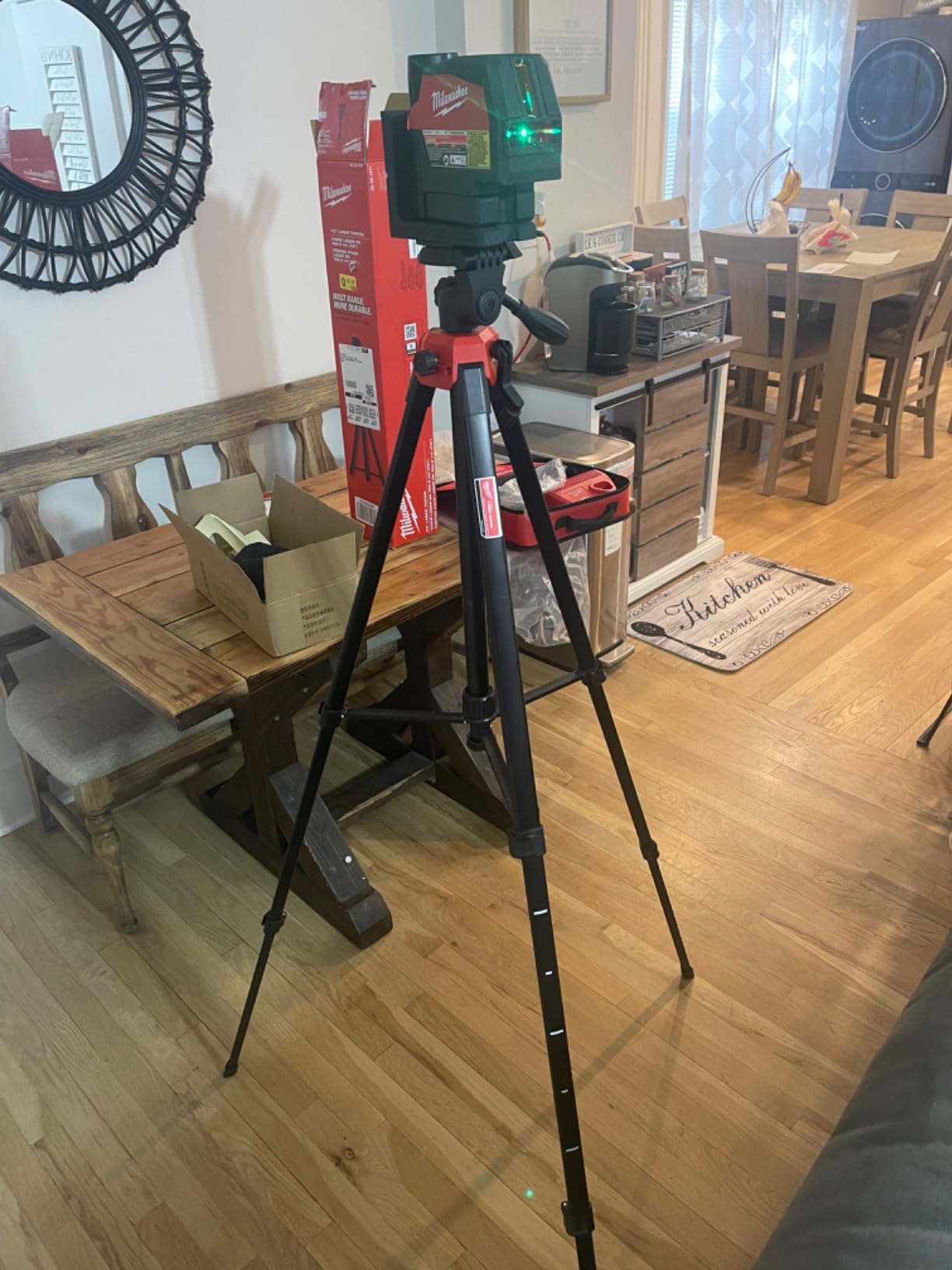 Milwaukee 48-35-1411 72 in. Laser Tripod customer photo 1