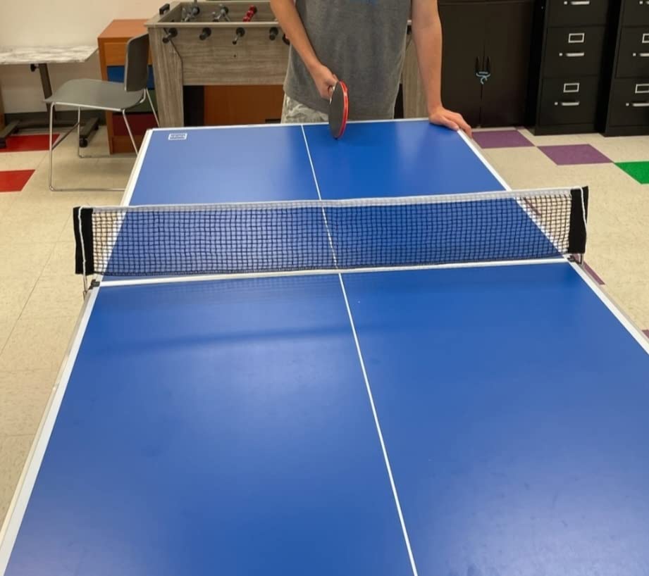 Best Choice Products 6x3ft Portable Ping Pong Table, Mid-Size Folding Indoor Outdoor Table Tennis w/ 2 Paddles, 4 Balls Included, Carrying Bag customer photo 2