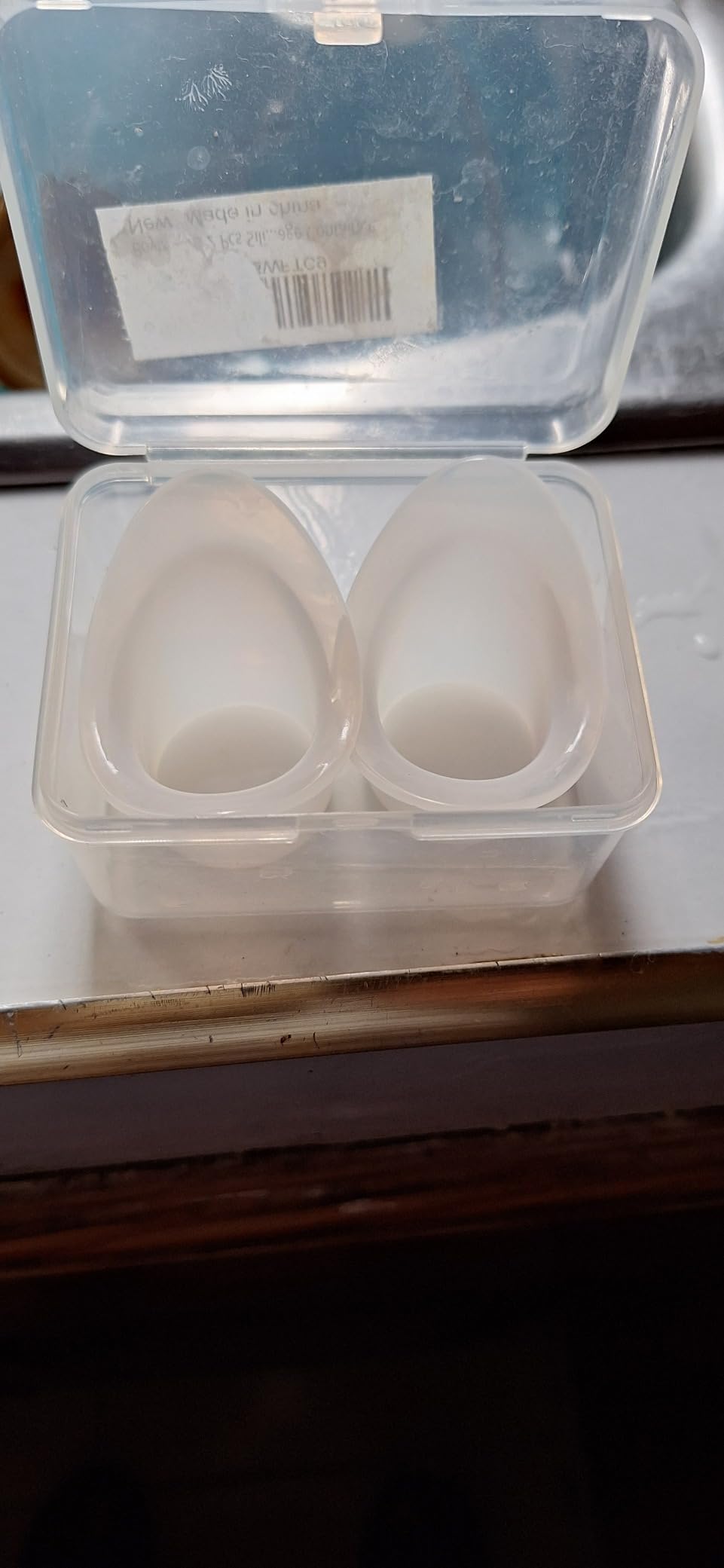 2Pcs Eye Wash Cup,Eye Cups for Eye Wash,Silicone Eye Bath Cup for Rinse with Storage Container customer photo 1