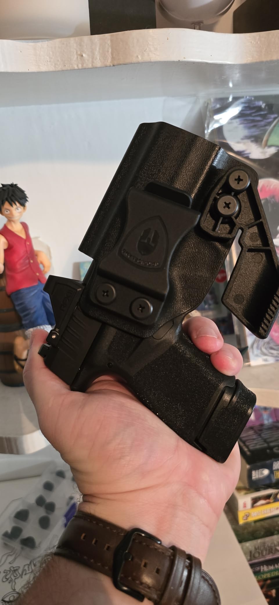 WARRIORLAND IWB Kydex Holster Optic Cut &Claw, Select Fit Glock 17/19/ 19X/ 43X/ 26/MOS, P365/P365X/ P365XL/ P320, Hellcat Pro/Echelon/Hellcat, Bodyguard 2.0, G2C/G3C, Shield Plus/EZ, M&P 9/.40 &More customer photo 1