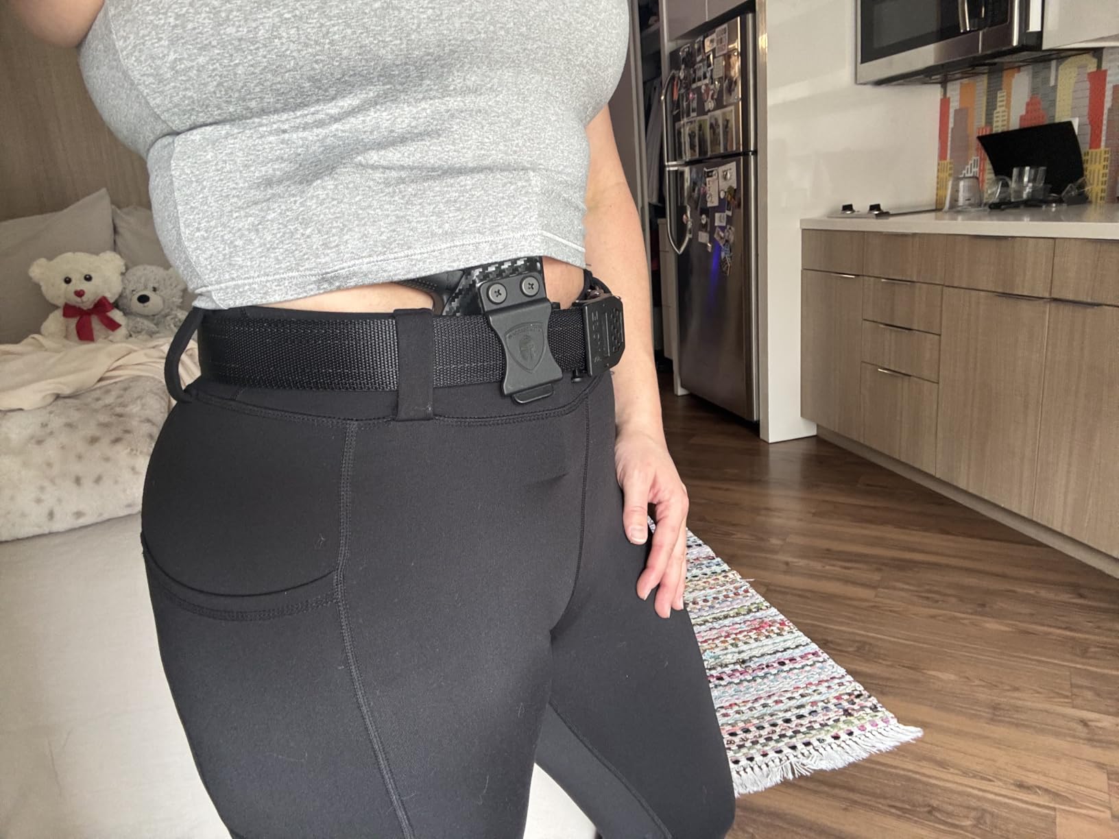 WARRIORLAND IWB Kydex Holster Optic Cut &Claw, Select Fit Glock 17/19/ 19X/ 43X/ 26/MOS, P365/P365X/ P365XL/ P320, Hellcat Pro/Echelon/Hellcat, Bodyguard 2.0, G2C/G3C, Shield Plus/EZ, M&P 9/.40 &More customer photo 2