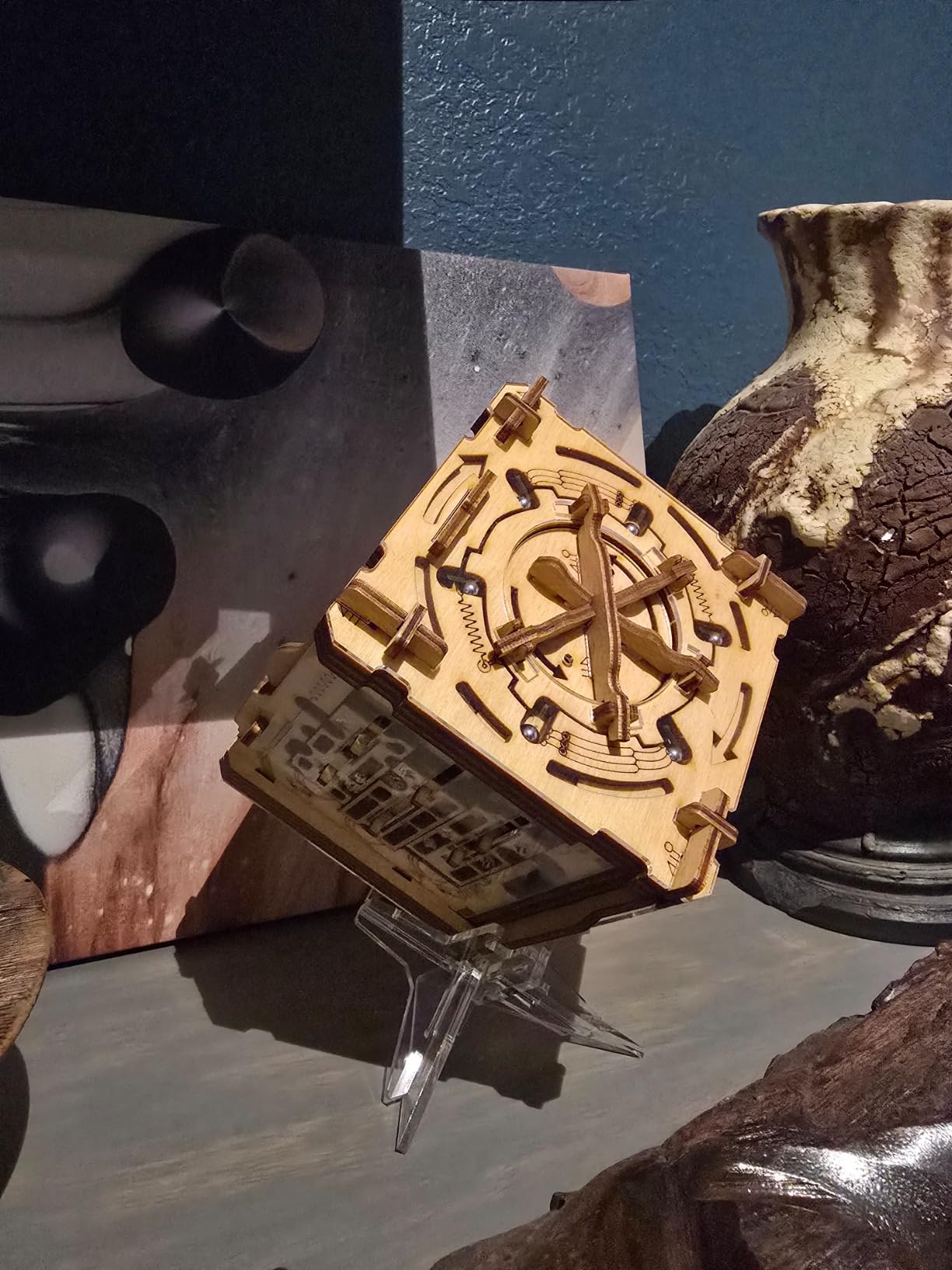 iDventure Cluebox Cambridge Labyrinth | Wooden Escape Room Puzzle Box | Engaging Brain Teaser with Hidden Money Compartment | Unique Gift for Adults customer photo 2