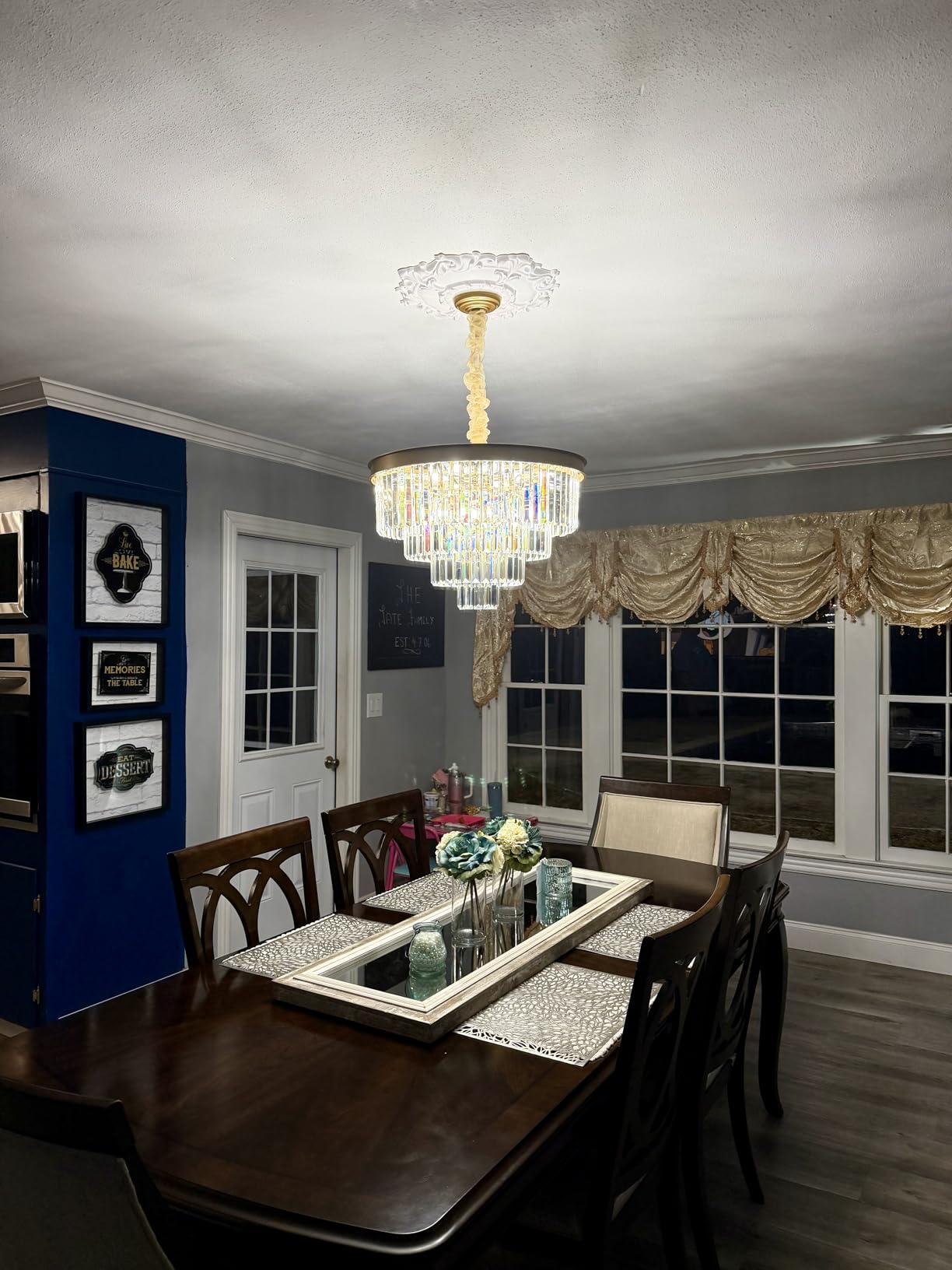 Modern Crystal Chandeliers Gold 24