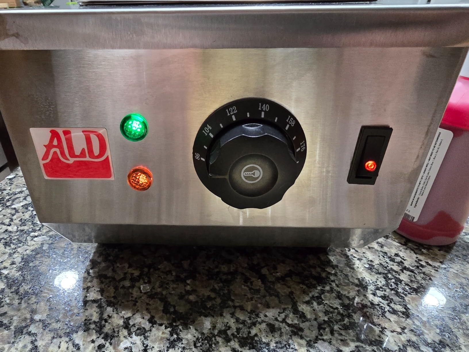 ALDKitchen Chocolate Melting Pot - Commercial Stainless Steel Electric Chocolate Melter, 1 Large Tank + 2 Extra Small Tanks, Adjustable Temp 86-185°F customer photo 2