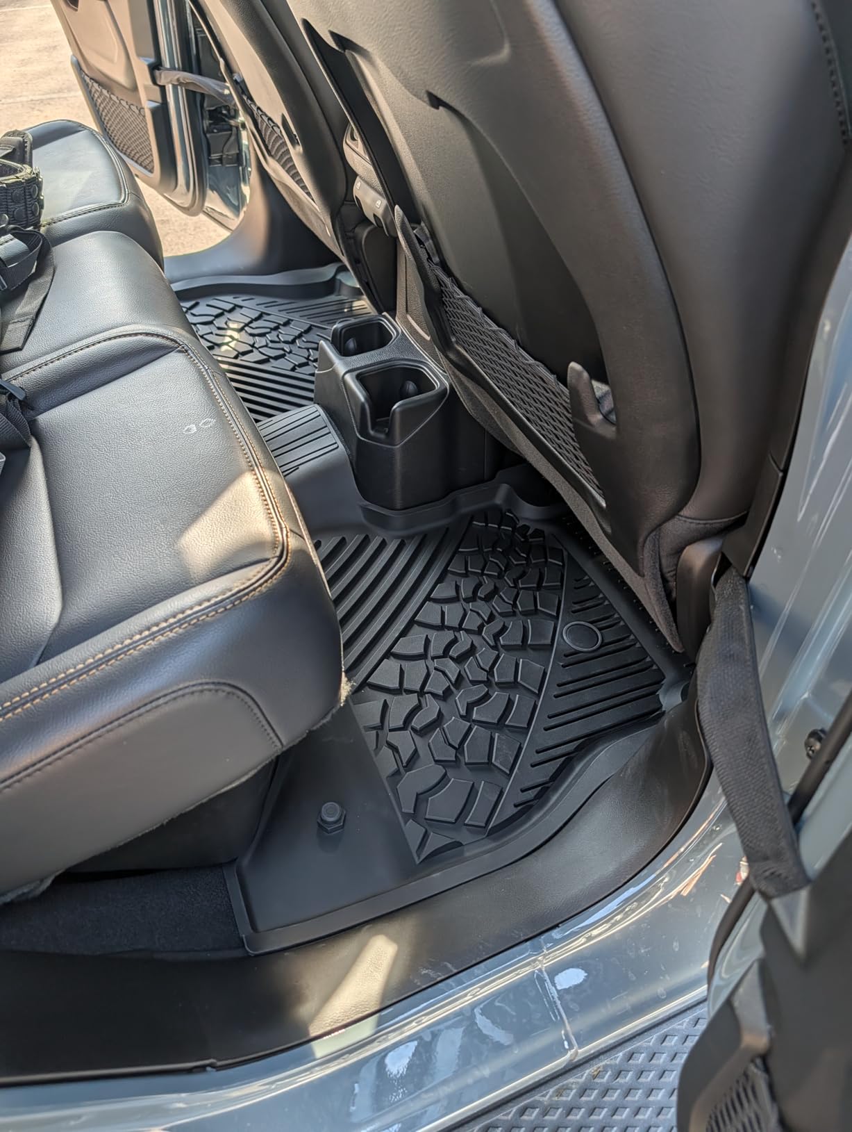 LASFIT Floor Mats for Jeep Wrangler JK 2014-2018 Unlimited 4-Door All Weather TPE Custom Fit Car Mats Floor Liners 1st & 2nd Row customer photo 1