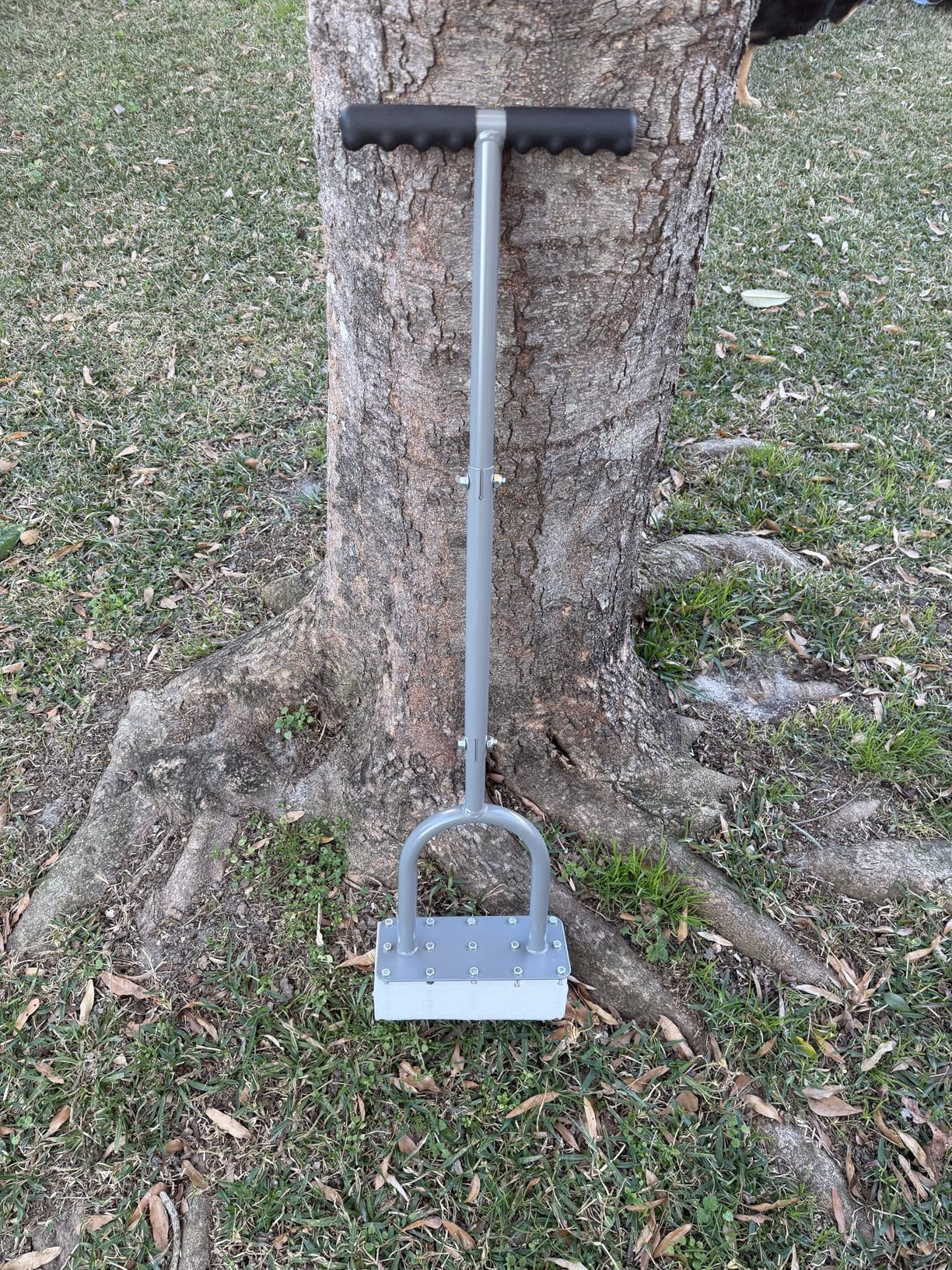 Walensee Manual Lawn Aerator Tool with 15 Iron Spikes, Garden Spike Aerator - Patented grass aerator creates small holes for easier lawn aeration customer photo 1