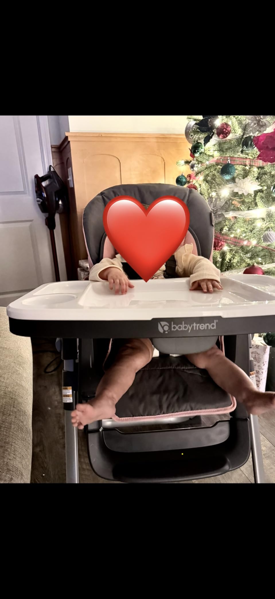 Baby Trend Sit Right 2.0 3-in-1 High Chair - Cozy Grey customer photo 1