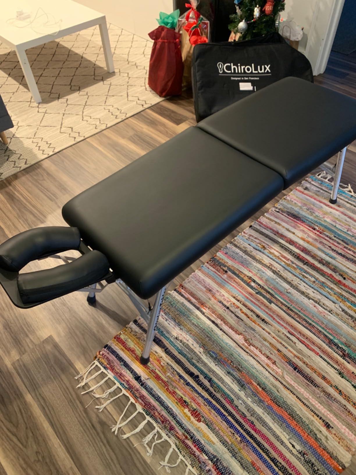 ChiroLux Classic Chiropractic Table | Professional-Grade Stability Table | Perfect for Sport Chiropractor | Lightweight and Simple Setup | MagLock Technology | Trusted by Olympics customer photo 1
