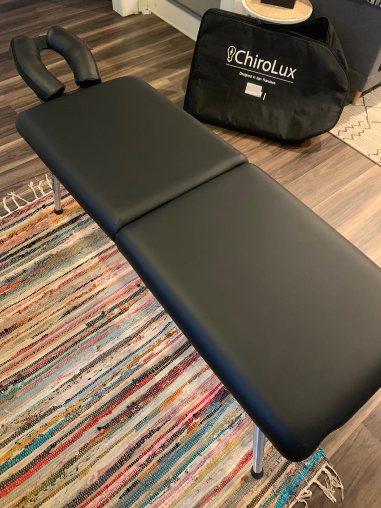 ChiroLux Classic Chiropractic Table | Professional-Grade Stability Table | Perfect for Sport Chiropractor | Lightweight and Simple Setup | MagLock Technology | Trusted by Olympics customer photo 2
