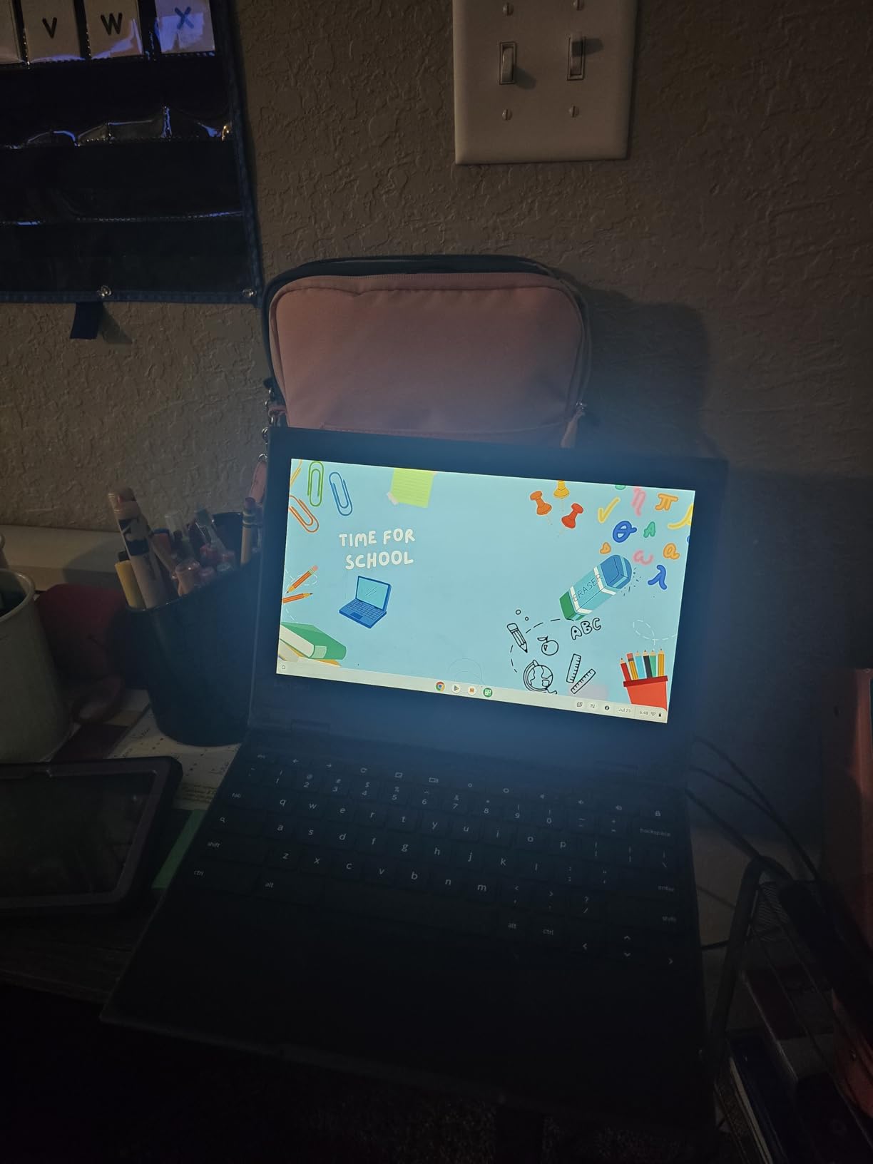 Lenovo 500e Chromebook 2-in-1 Laptop, 11.6in HD Touch, Intel Celeron N3450, 4 GB RAM, 32GB eMMC Drive, Webcam, Chrome OS (Renewed) customer photo 2