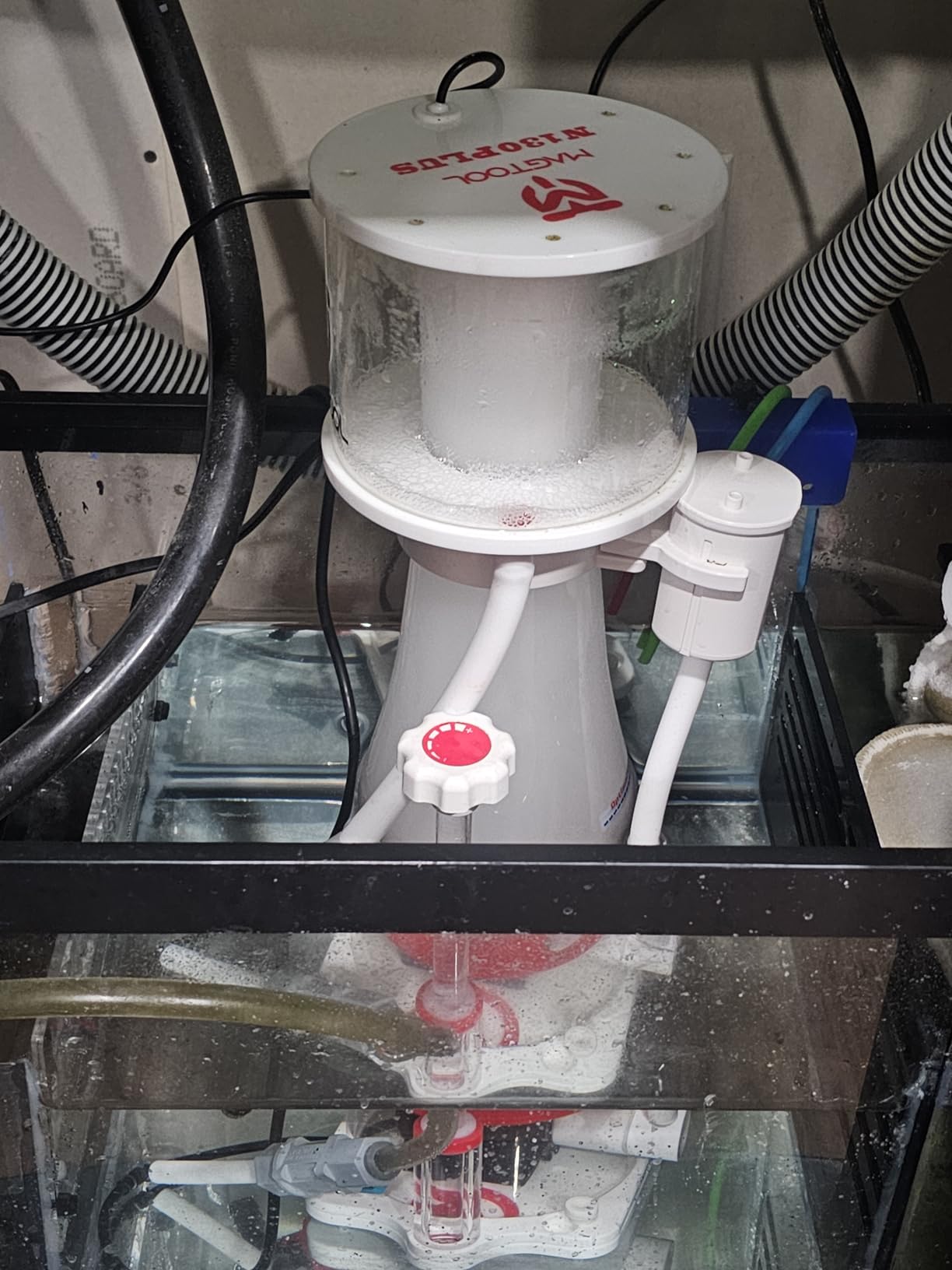 MagTool Aquarium in-Sump DC Protein Skimmer, with Controllable DC Pinwheel Pump for Up to 50-100Gal Reef Tank (N100 Plus) customer photo 1