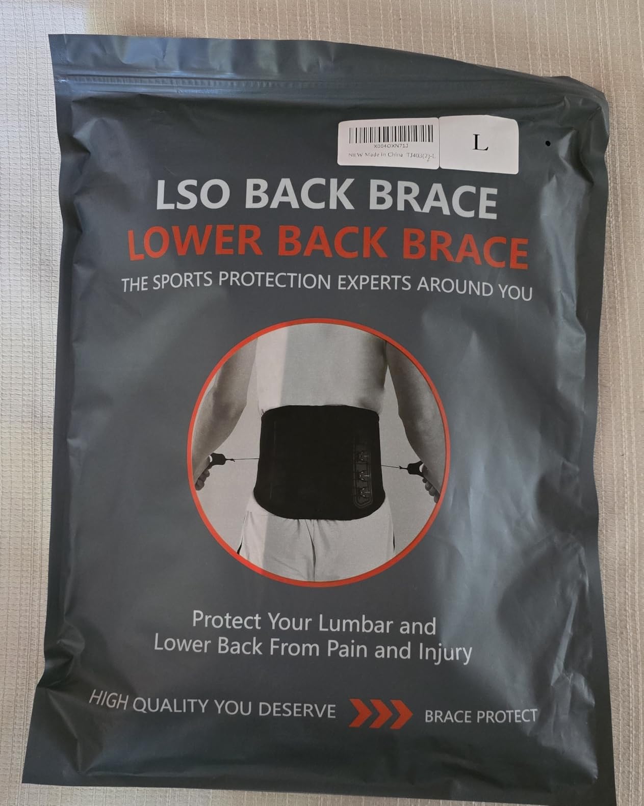 LSO Spine Decompression Support-Entire ARC Back Brace for Women & Men,3D PAD Plus Lumbosacral Corset Belt with Adjustable Pulley System Decompression Back Support for Sciatica,Herniated Discs customer photo 2