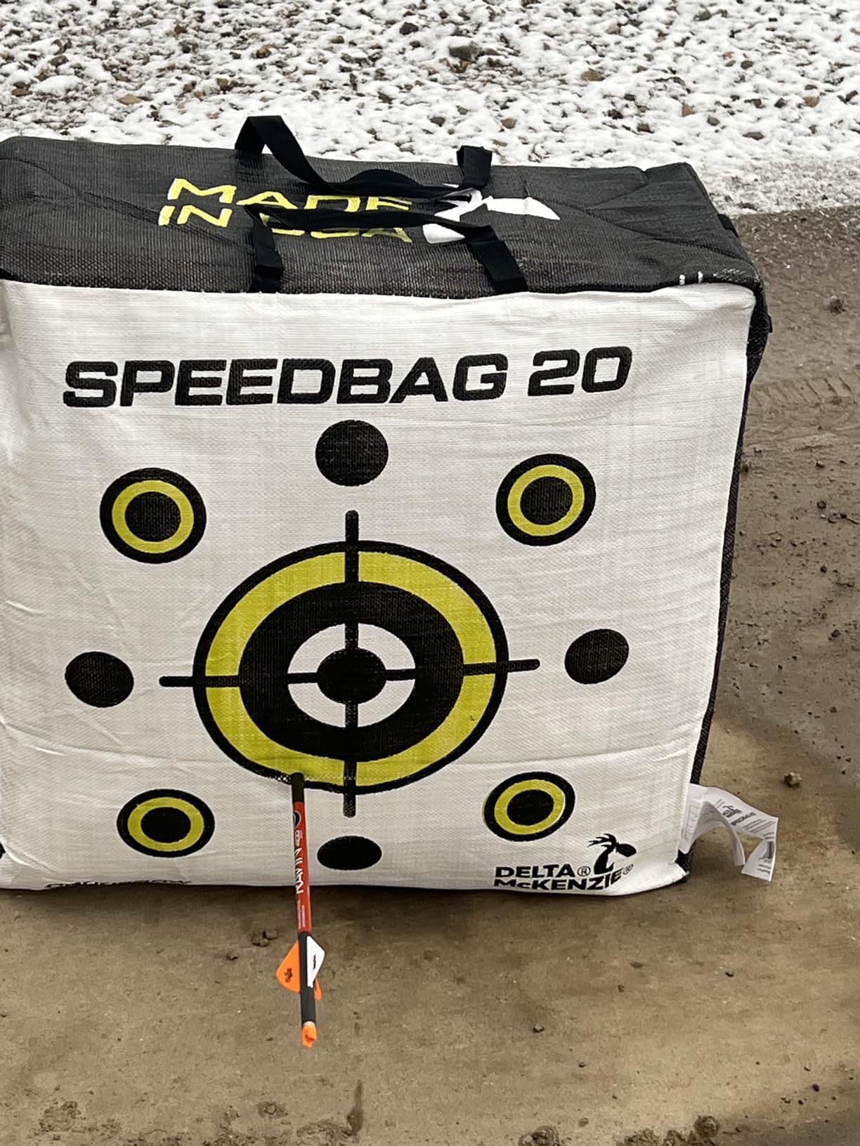 Delta McKenzie SPEEDBAG 20'' Target, White customer photo 2