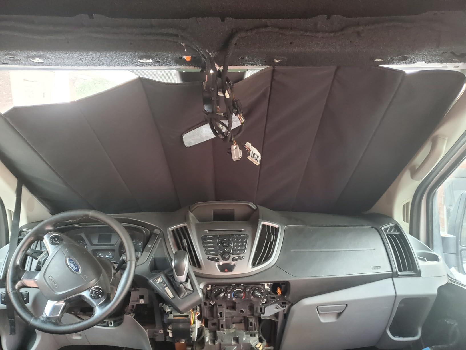 Living in a Bubble Insulated Blackout Front Window Covers for Mercedes Benz Sprinter, Campervan Accessories (Sprinter 2007-2018 (NCV3)) customer photo 1
