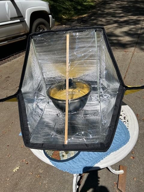 Premium Solar Oven, Portable Outdoor Solar Cooker & Camping Oven customer photo 1