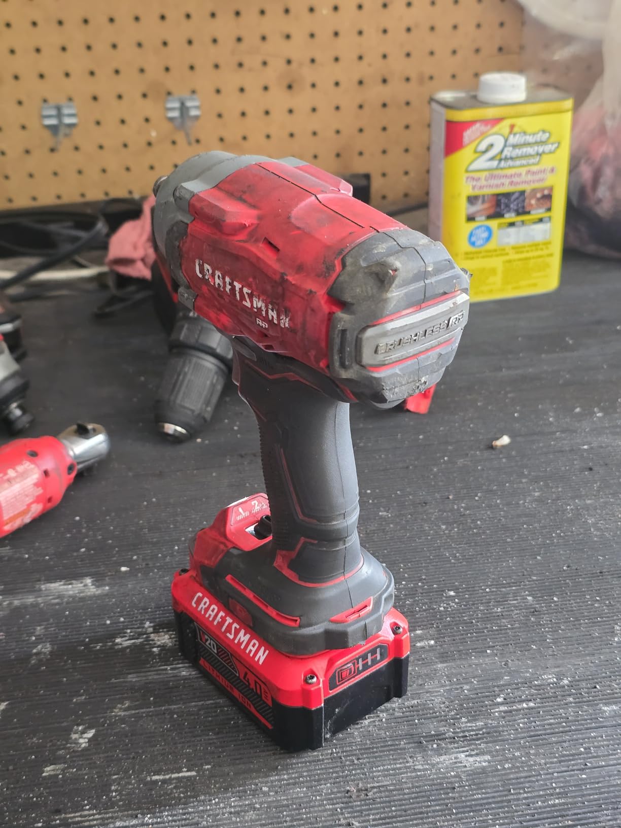 CRAFTSMAN V20 Cordless Impact Wrench, 1/2 inch, Bare Tool Only (CMCF921B) customer photo 2
