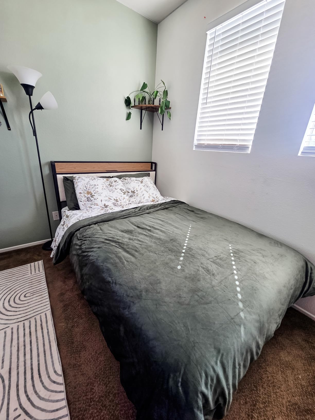 LIKIMIO King Size Bed Frame, Storage Headboard with Charging Station, Solid and Stable, Noise Free, No Box Spring Needed, Easy Assembly customer photo 2