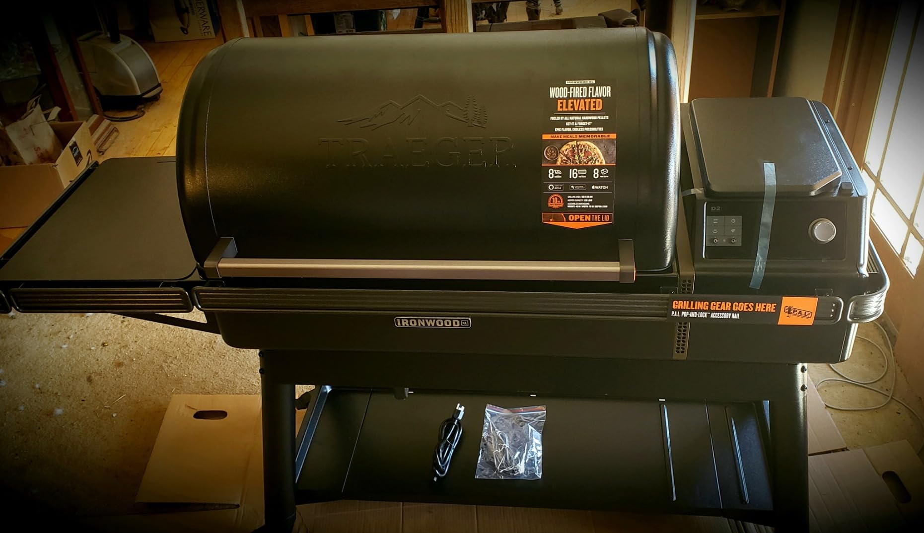 Traeger Ironwood XL Wood Pellet Smoker Grill, 924 Sq In Cooking Area, WiFIRE Smart Temperature Control, Up to 500 Degrees, Super Smoke Mode, 6 in 1 Outdoor BBQ Electric Smoker and Grill customer photo 1