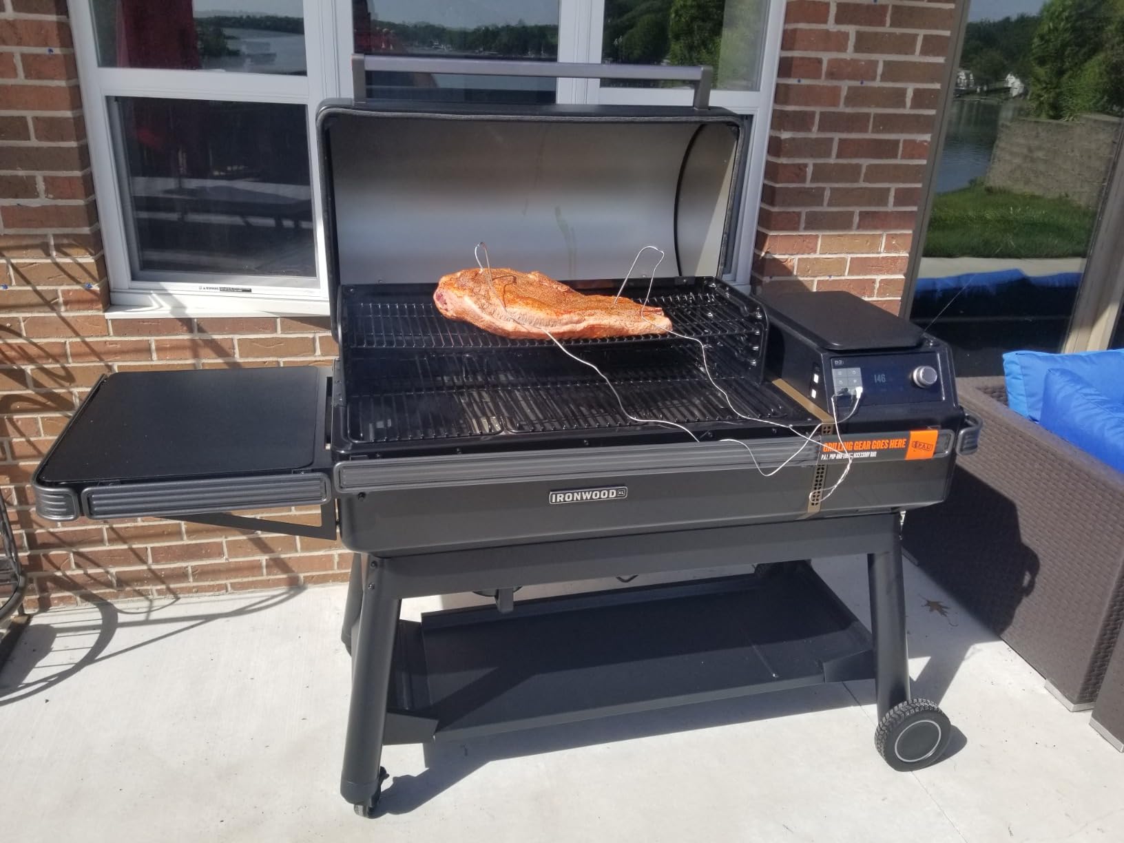 Traeger Ironwood XL Wood Pellet Smoker Grill, 924 Sq In Cooking Area, WiFIRE Smart Temperature Control, Up to 500 Degrees, Super Smoke Mode, 6 in 1 Outdoor BBQ Electric Smoker and Grill customer photo 2