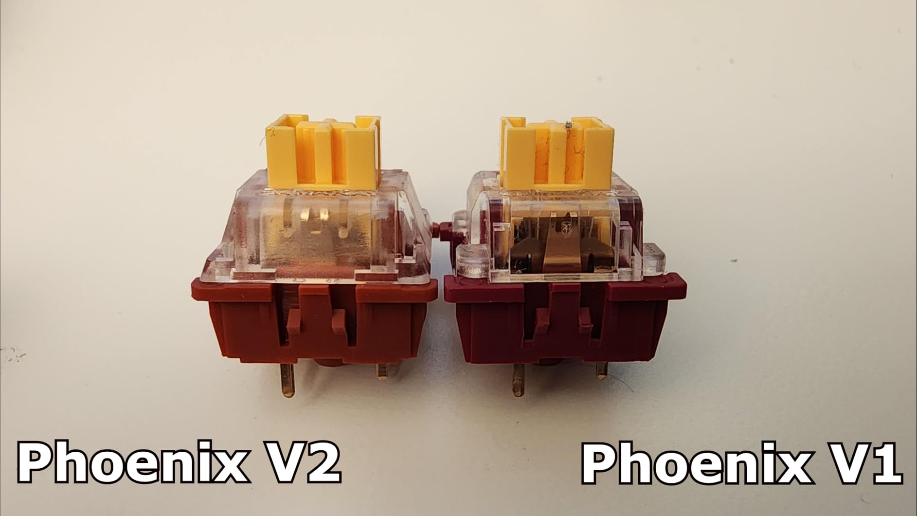 GK GAMAKAY Phoenix Linear Silent Keyboard Switch with LED Diffuser for Backlit Mechanical Keyboard 5 Pin Pre-lubed Switches for DIY (Phoenix V2 Switch-70Pcs) customer photo 1