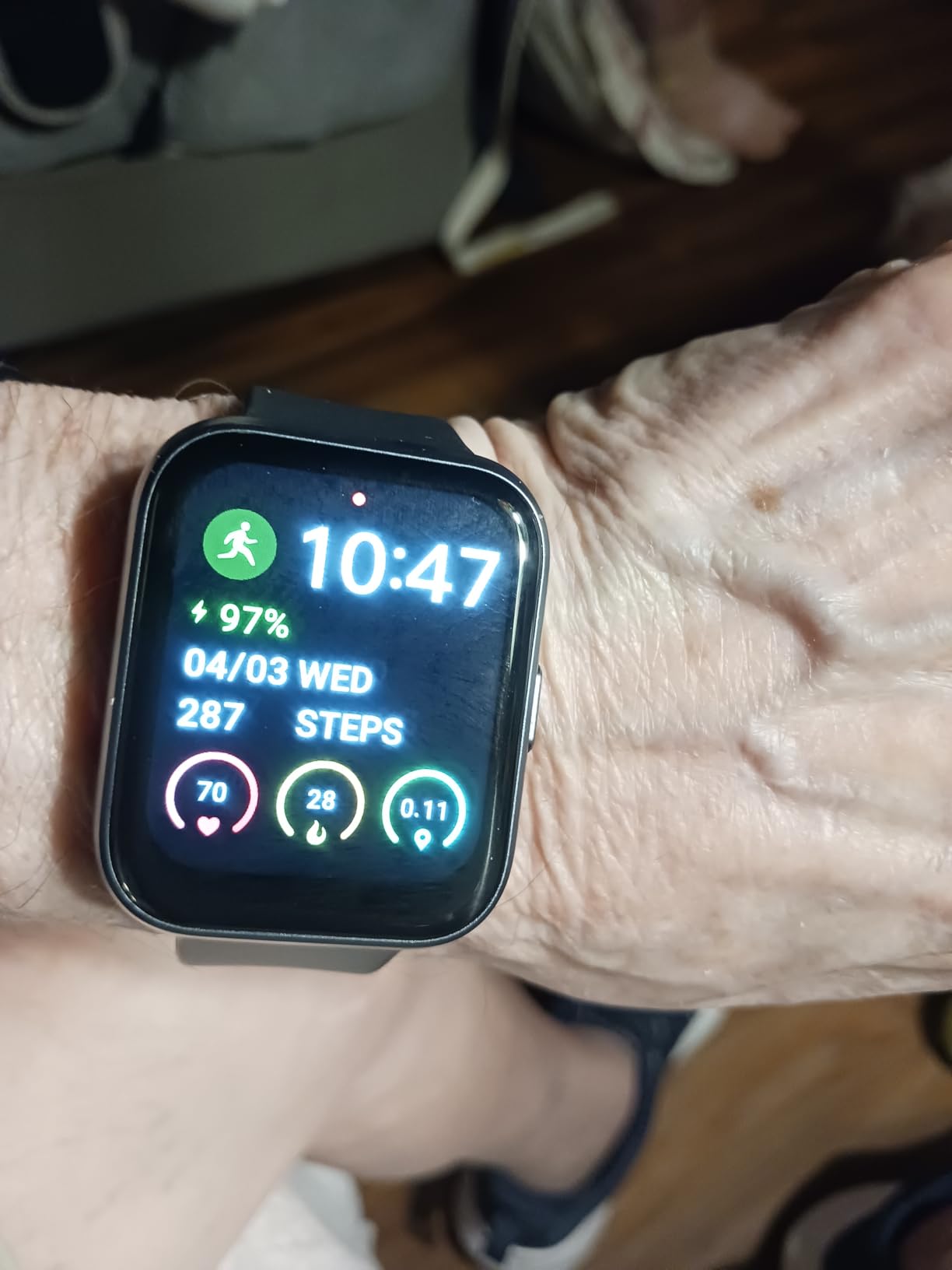 Tensky Smart Watch for Men/Women Android/iPhone/Samsung, Alexa Built-in, 1.8