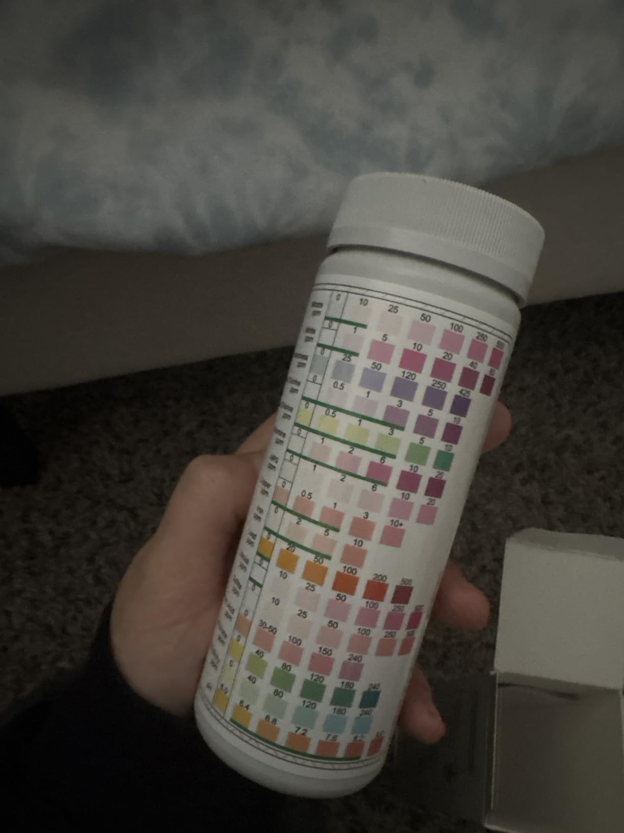 TESPERT Drinking Water Test Strips 125ct 16 in 1 - 30s Quick Screening for Hardness, pH, Iron, Nitrite, Copper, Chlorine, Nitrite, Carbonate,Lead, Alkalinity...Well, Tap, Home, City Water Testing customer photo 2