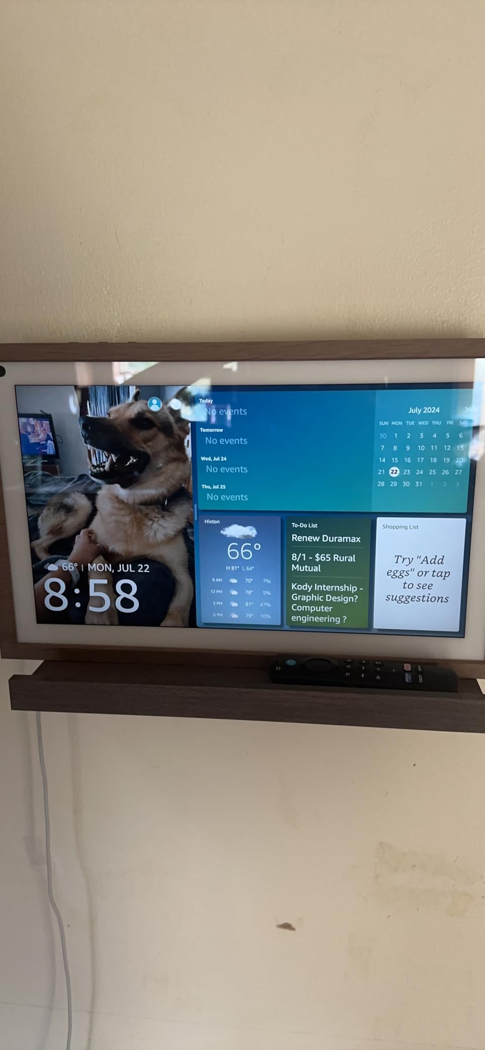 Echo Show 15 | Full HD 15.6