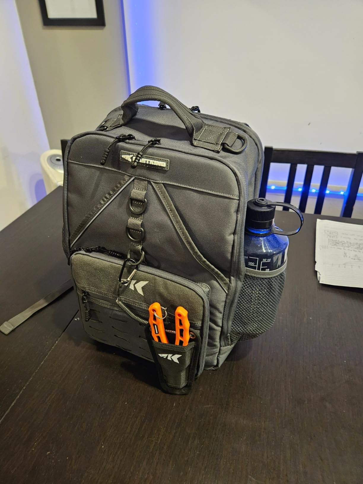 KastKing KarryAll Fishing Backpack with Rod Holder 4 Tackle Boxes, 40/26L customer photo 2