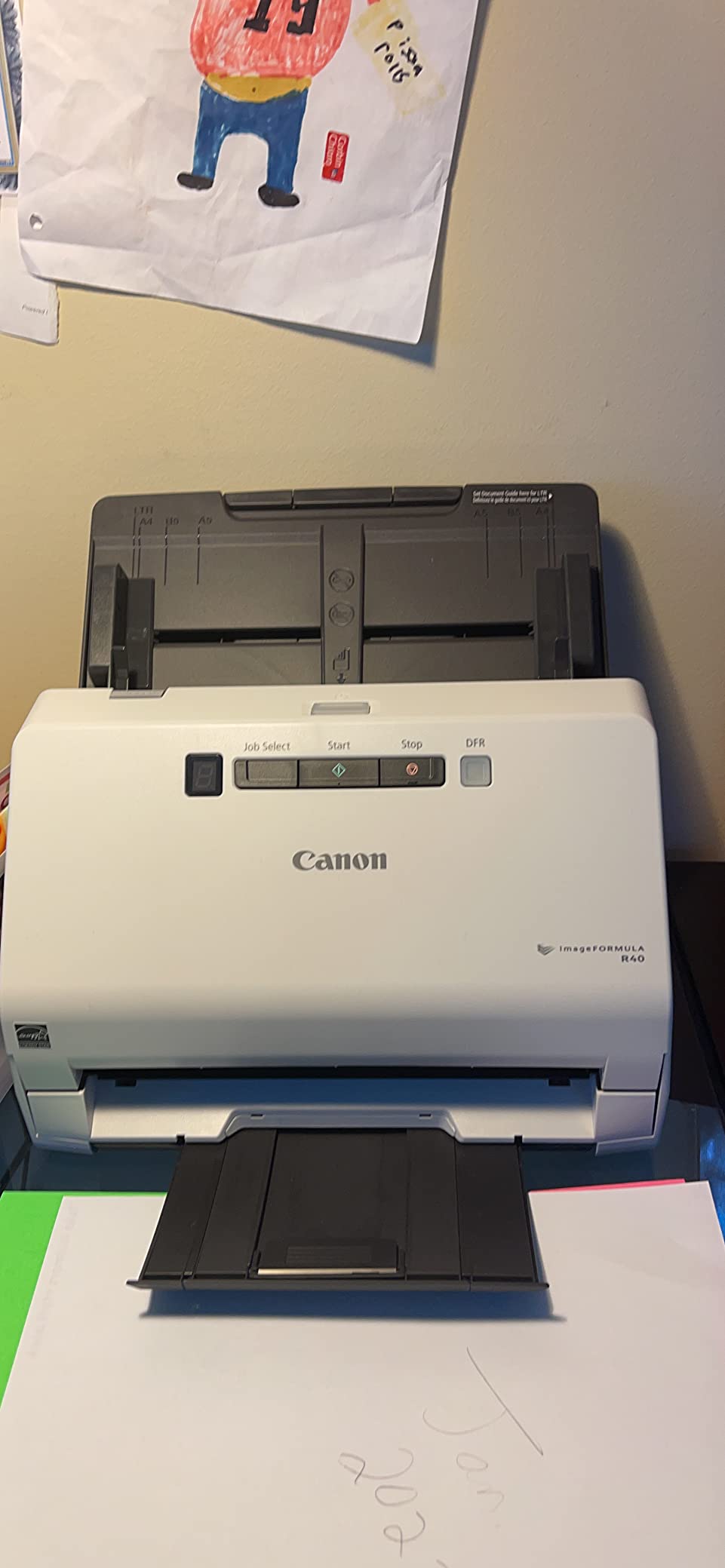 Canon imageFORMULA R40 Office Document Scanner Receipt Edition customer photo 2