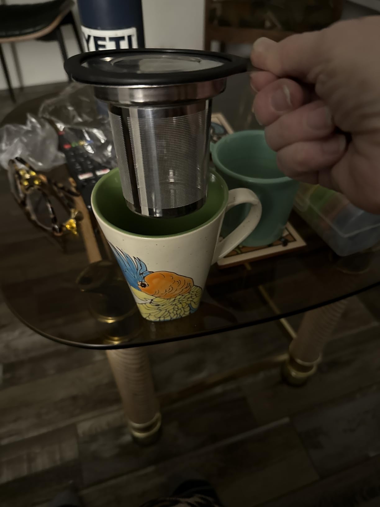 Tea Infuser, Extra Fine Mesh Tea Strainer with Silicone Lid customer photo 2