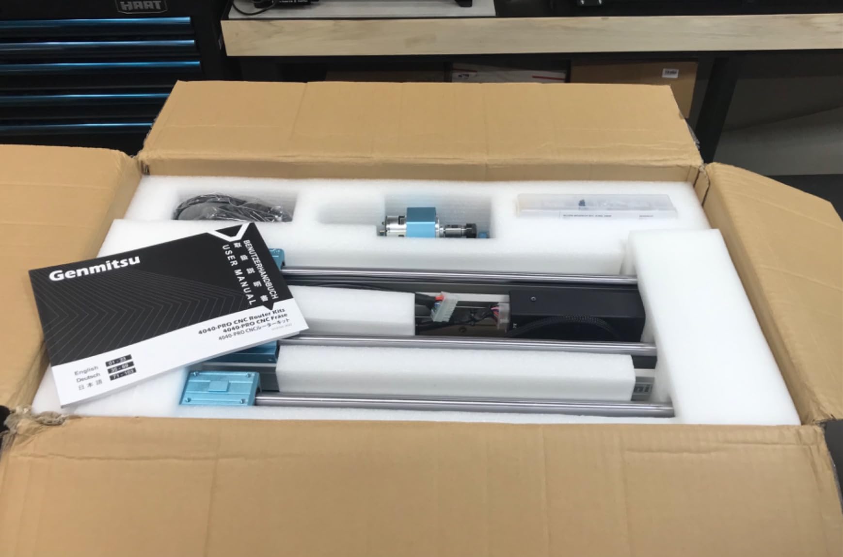 Genmitsu CNC Router Machine 4040-PRO for Metal Acrylic Cutting Milling, GRBL Control, Lead Screw Driven, 3 Axis Engraving, Working Area 15.7'' x 15.7'' x 3.1'' customer photo 2