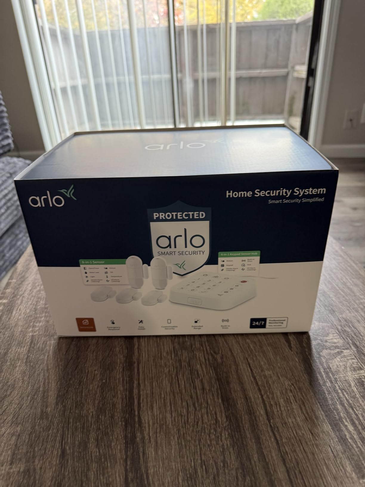 Arlo Home Security System - Wired Keypad Sensor Hub, (2) 8-in-1 Sensors, 24/7 Professional Monitoring- No Contract Required, DIY Installation, Alarm System for Home Security customer photo 2