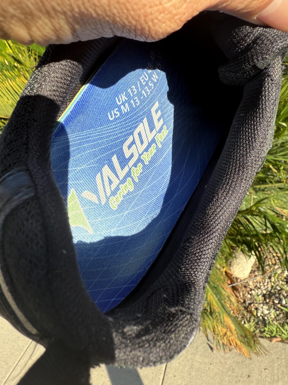 VALSOLE Heavy Duty Support Pain Relief Orthotics - 220+ lbs Plantar Fasciitis High Arch Support Insoles for Men Women customer photo 2