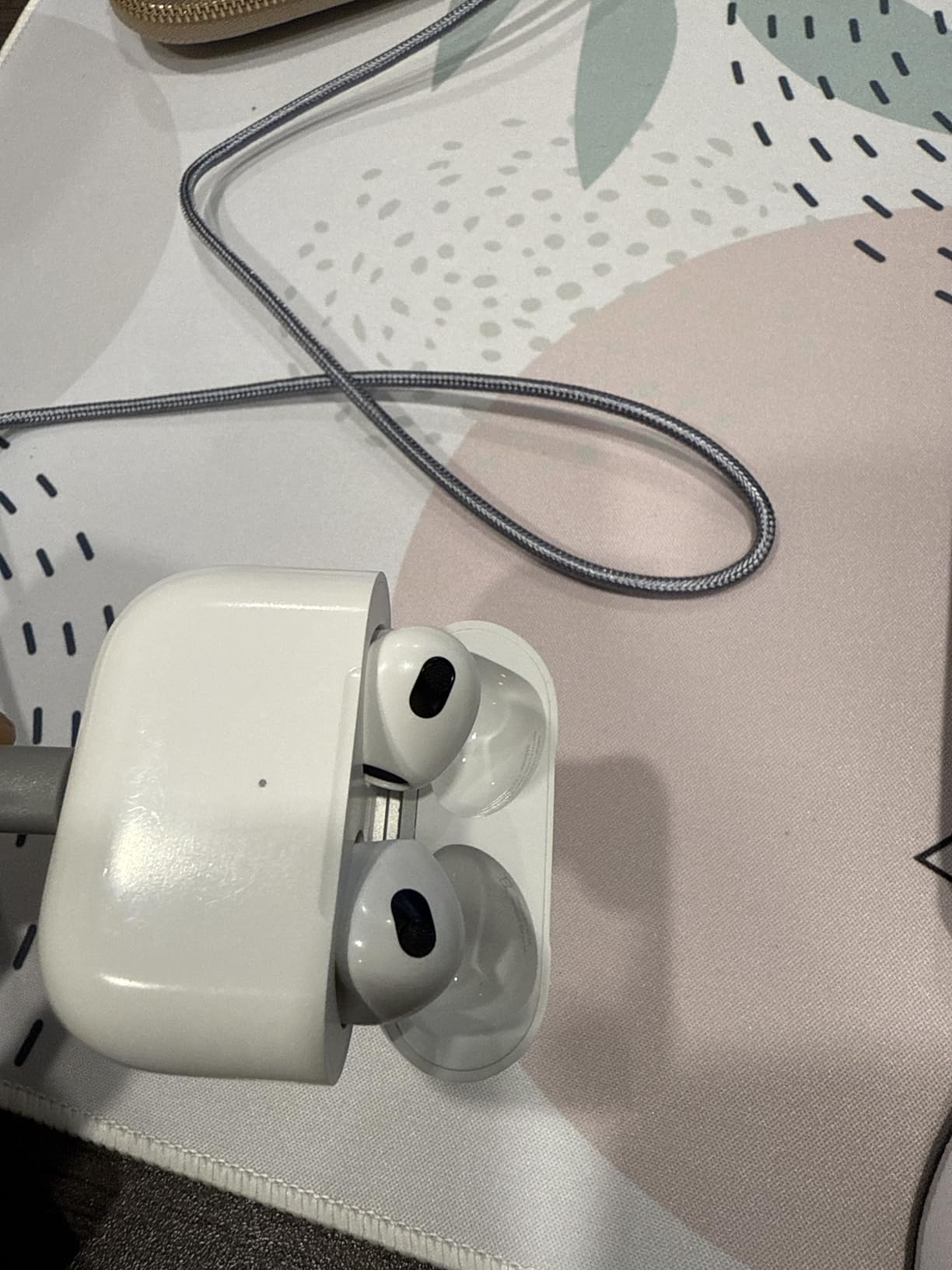 Apple AirPods with Lightning Charging Case (3rd Generation) (Renewed) customer photo 1
